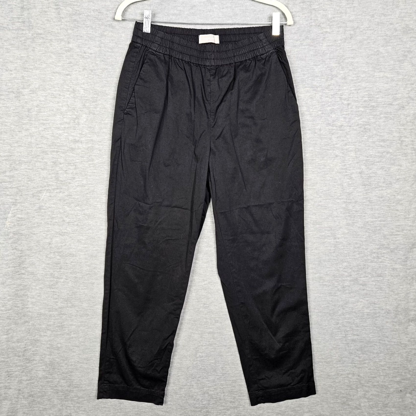 Everlane Everlane Black Women's Pull On Casual Pants Size 4 Regular Straight Pants Womens Black Casual Pant Size 27" / US 4 / IT 40 - 2 Thumbnail