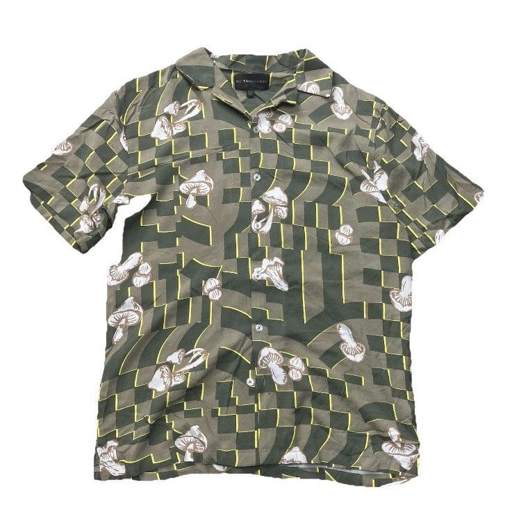Other Y2K Rayon Mushroom Shirt Size US S / EU 44-46 / 1 - 2 Thumbnail
