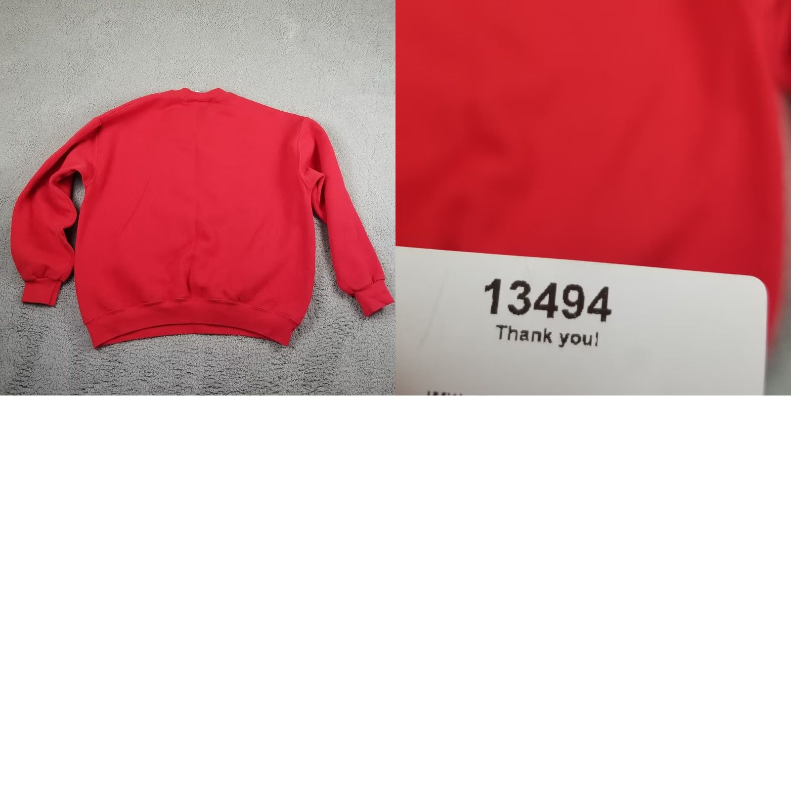 Disney Disney Minnie Mouse Character Sweatshirt XL Red Crewneck Unisex Adults 80s 90s Vintage Cotton Blend Graphic Print Pullover Sweatshirt Size XL / US 12-14 / IT 48-50 - 8 Thumbnail
