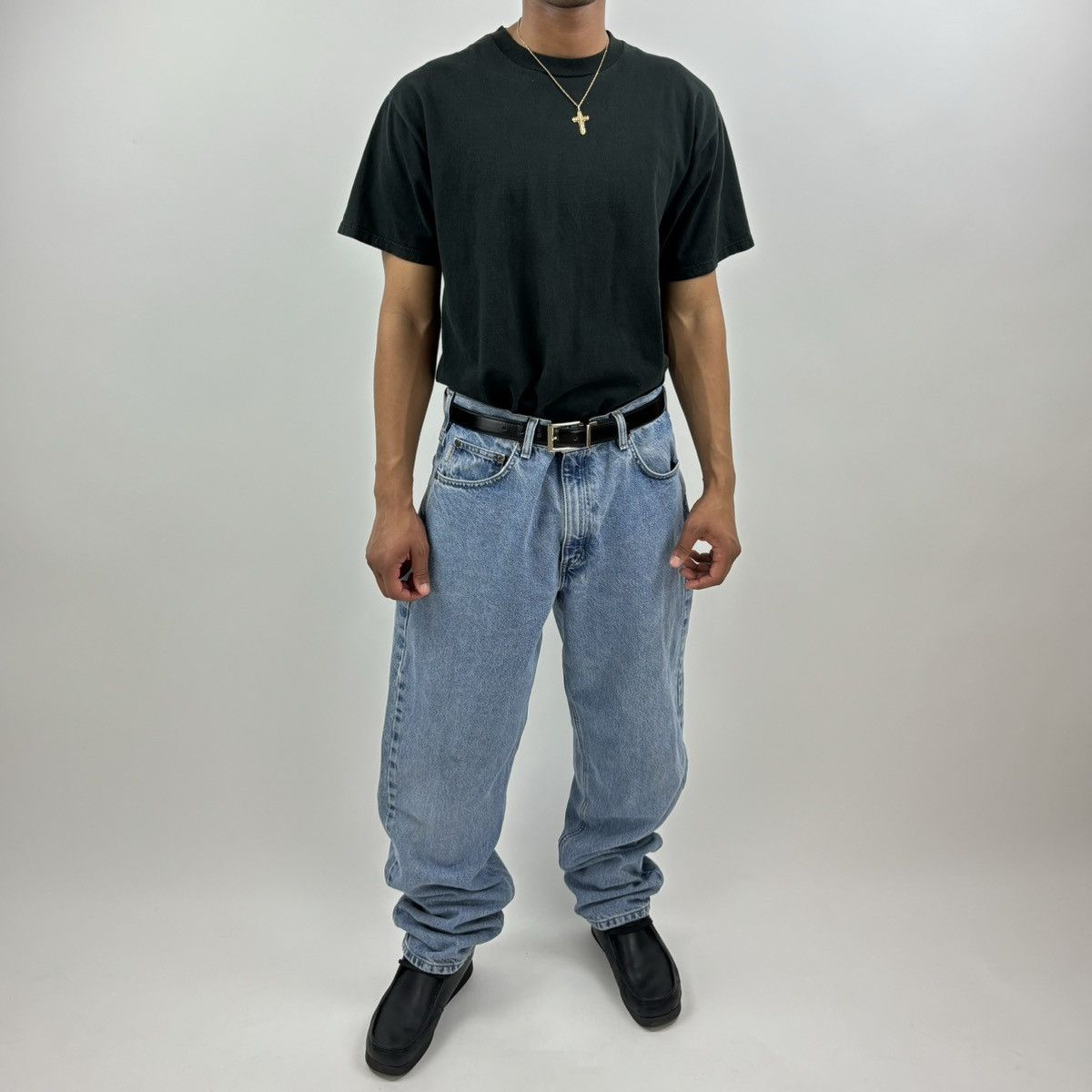 Other vintage Y2K CARHARTT Baggy Denim Classic Relaxed Fit jeans Size US 36 / EU 52 - 6 Thumbnail