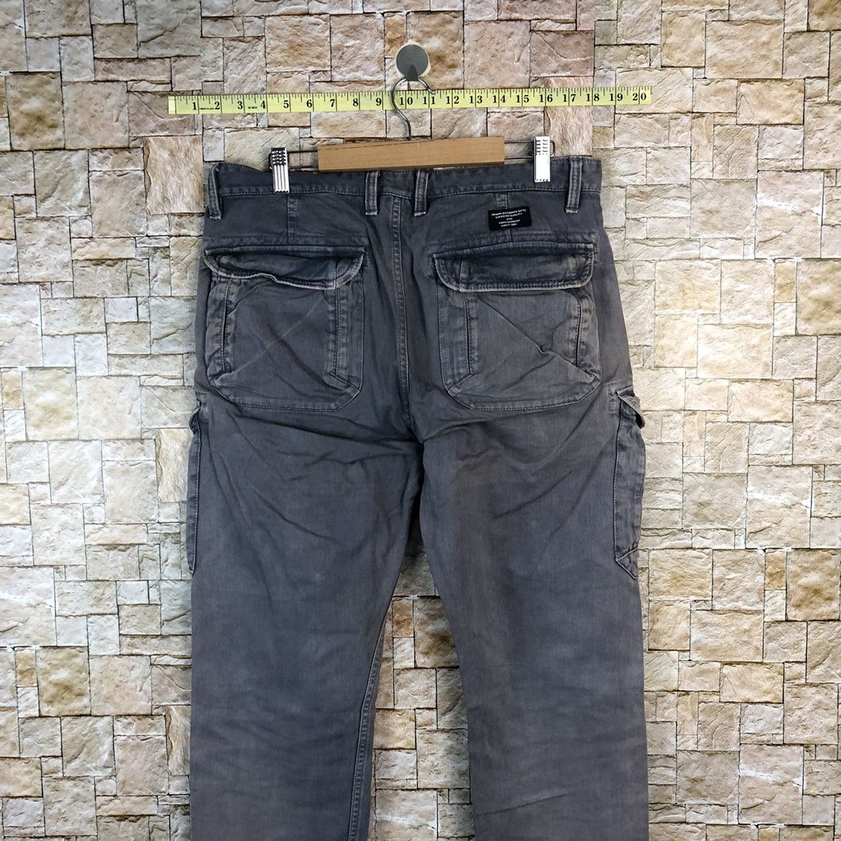 Armani Exchange Armani Exchange Blue Cargo utility Multipocket Pants #A1149 Size US 32 / EU 48 - 16 Thumbnail