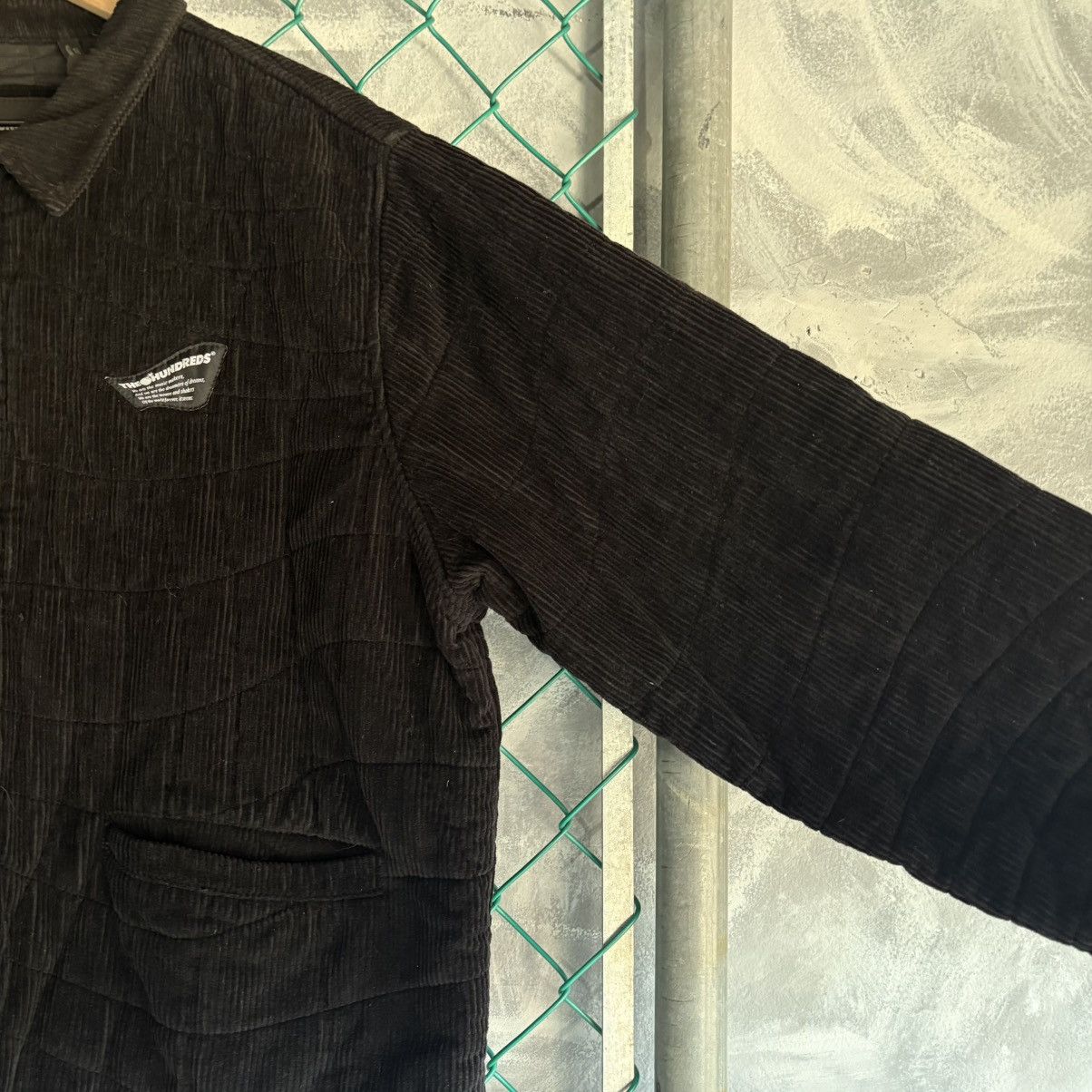 The Hundreds Jacket Vintage The Hundreds Mens Sz L Black Corduroy Fabric Size US L / EU 52-54 / 3 - 4 Thumbnail