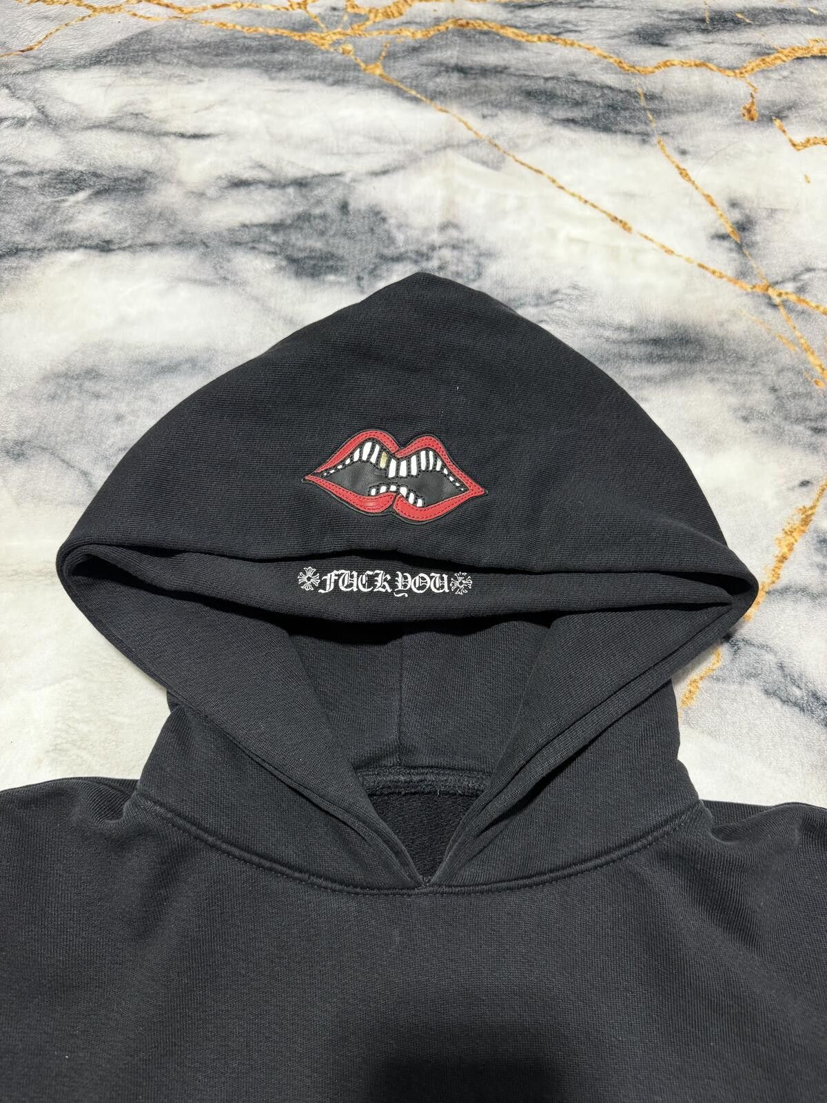 Chrome Hearts Chrome Hearts Matty Boy Double Hood Chomper Leather Patch XS Size US XS / EU 42 / 0 - 5 Thumbnail
