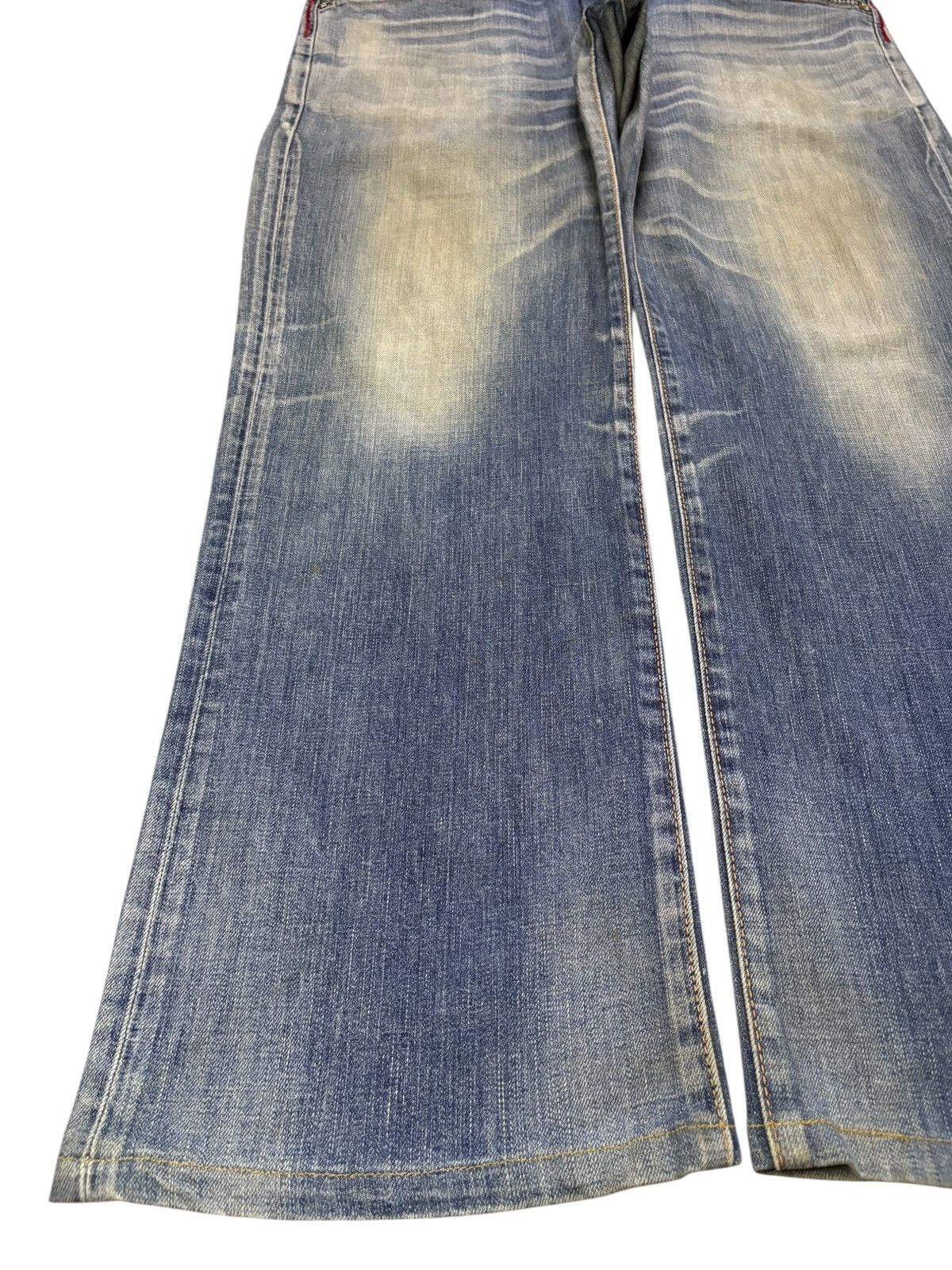 Edwin Vintage Edwin Blue Trip Mud Wash Baggy Jeans Size US 40 / EU 56 - 6 Thumbnail