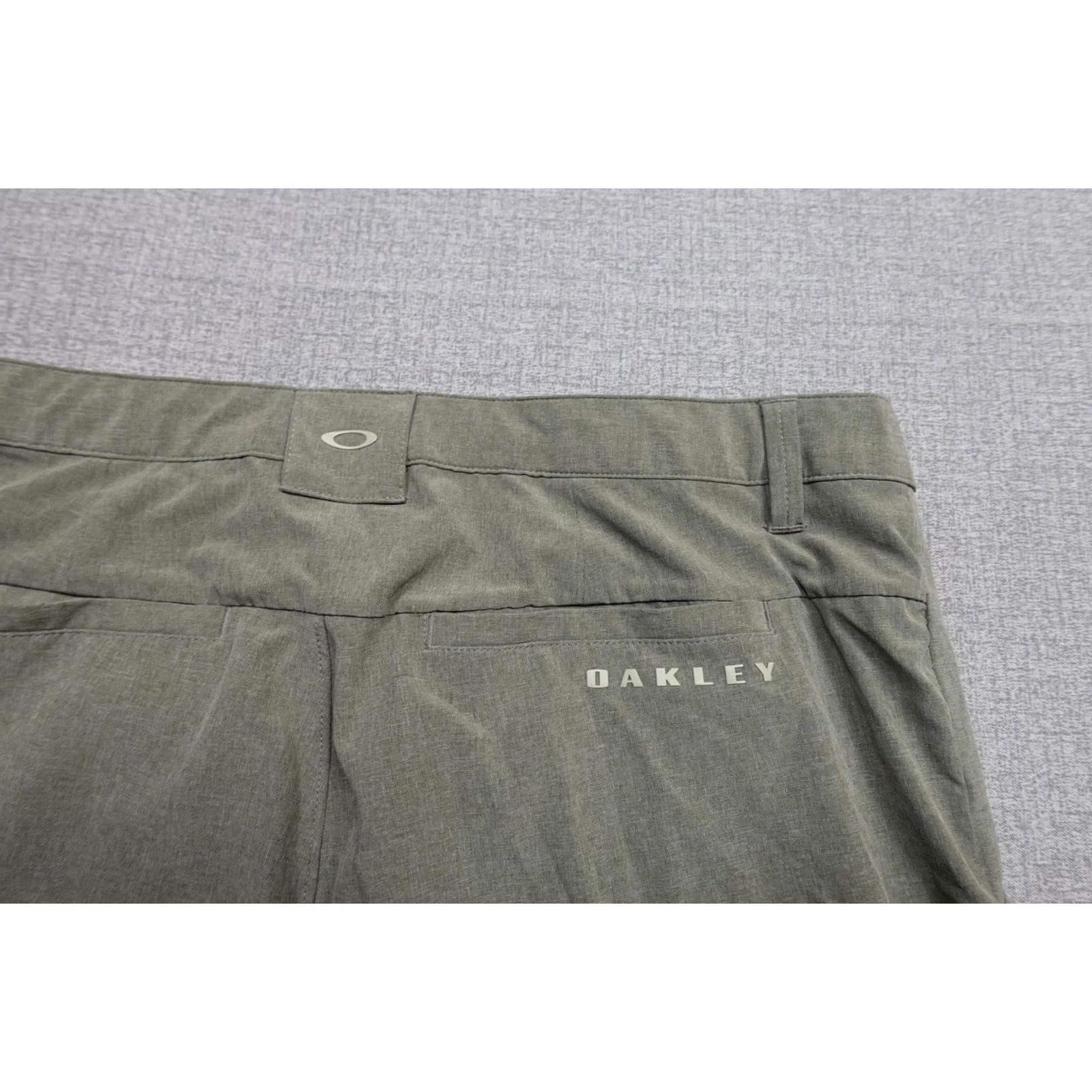 Oakley Oakley Pants Mens 34x32 Green Regular Chino Lightweight Golf Casual Slim Fit Featuring Pockets Front Zip Fly Logo Size US 34 / EU 50 - 2 Thumbnail
