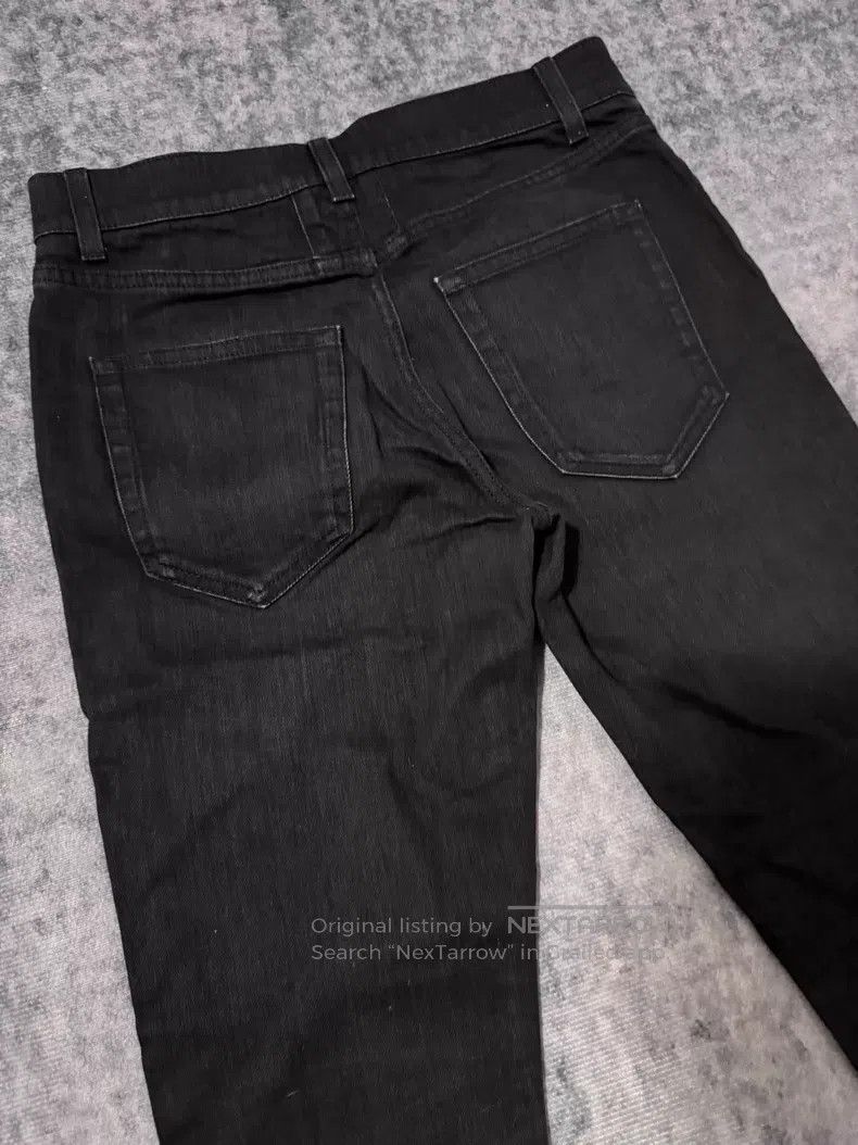 Saint Laurent Paris Saint Laurent Paris Distressed Fringe Hem Raw Edge Denim J Size US 29 - 4 Thumbnail