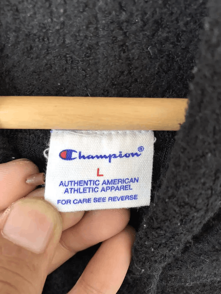 Champion Vintage Champion Fleece Hoodies Size US L / EU 52-54 / 3 - 6 Thumbnail