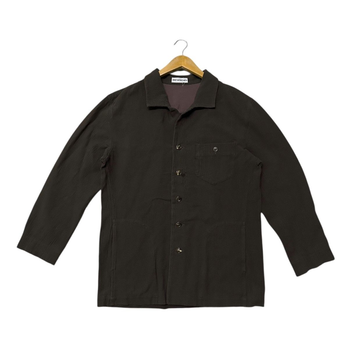Issey Miyake Vintage Issey Miyake men button up shirt jacket with pockets Size US M / EU 48-50 / 2 - 3 Thumbnail