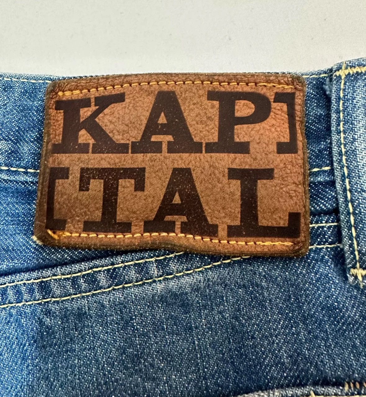 Kapital Kapital wash destroys prickly jeans 2412-Nextarrow Size US 32 / EU 48 - 6 Thumbnail