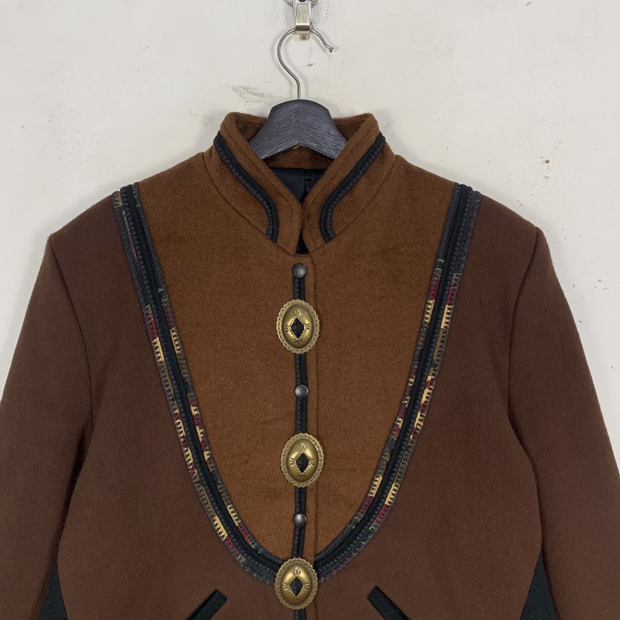 Vintage Vintage Coloturq Clothing Outdoor Outwear Wool Jaacket Size US M / EU 48-50 / 2 - 3 Thumbnail