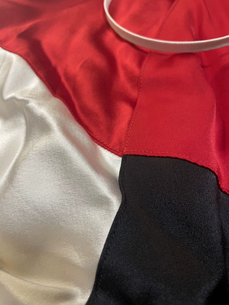 Amiri Amiri Multi-layer silk boxing suit L red, white and black s Size US XXL / EU 58 / 5 - 3 Thumbnail