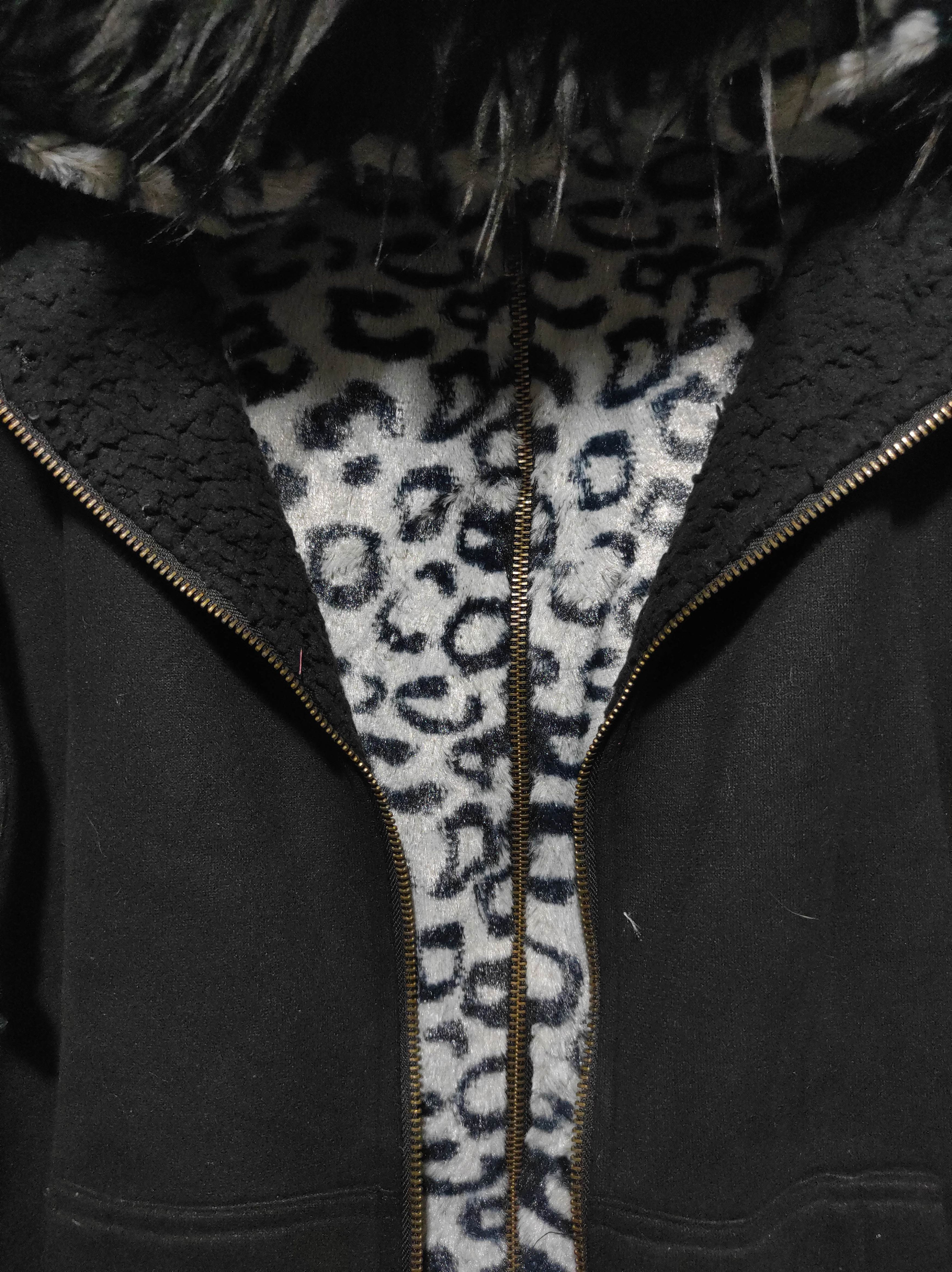 Le Grande Bleu (L.G.B.) She's Big Leopard double layer Zip Fur Hoodie LGB style Size US L / EU 52-54 / 3 - 4 Thumbnail
