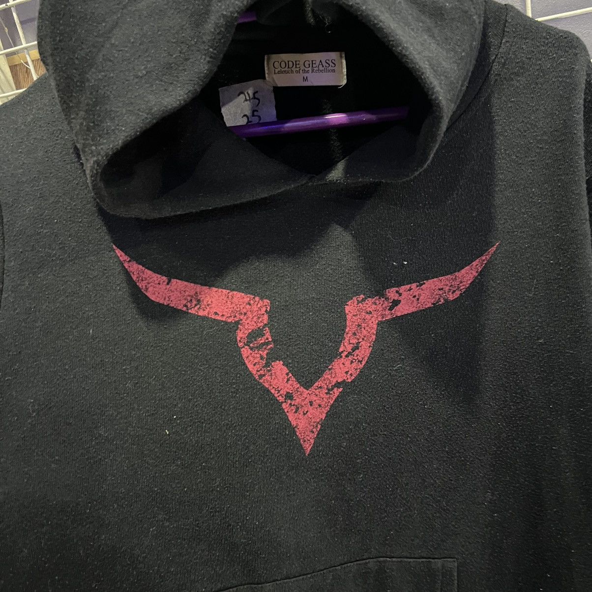 Anime “CODE GEASS” LELOUCH OF THE REBELLION HOODIE Size US M / EU 48-50 / 2 - 3 Thumbnail