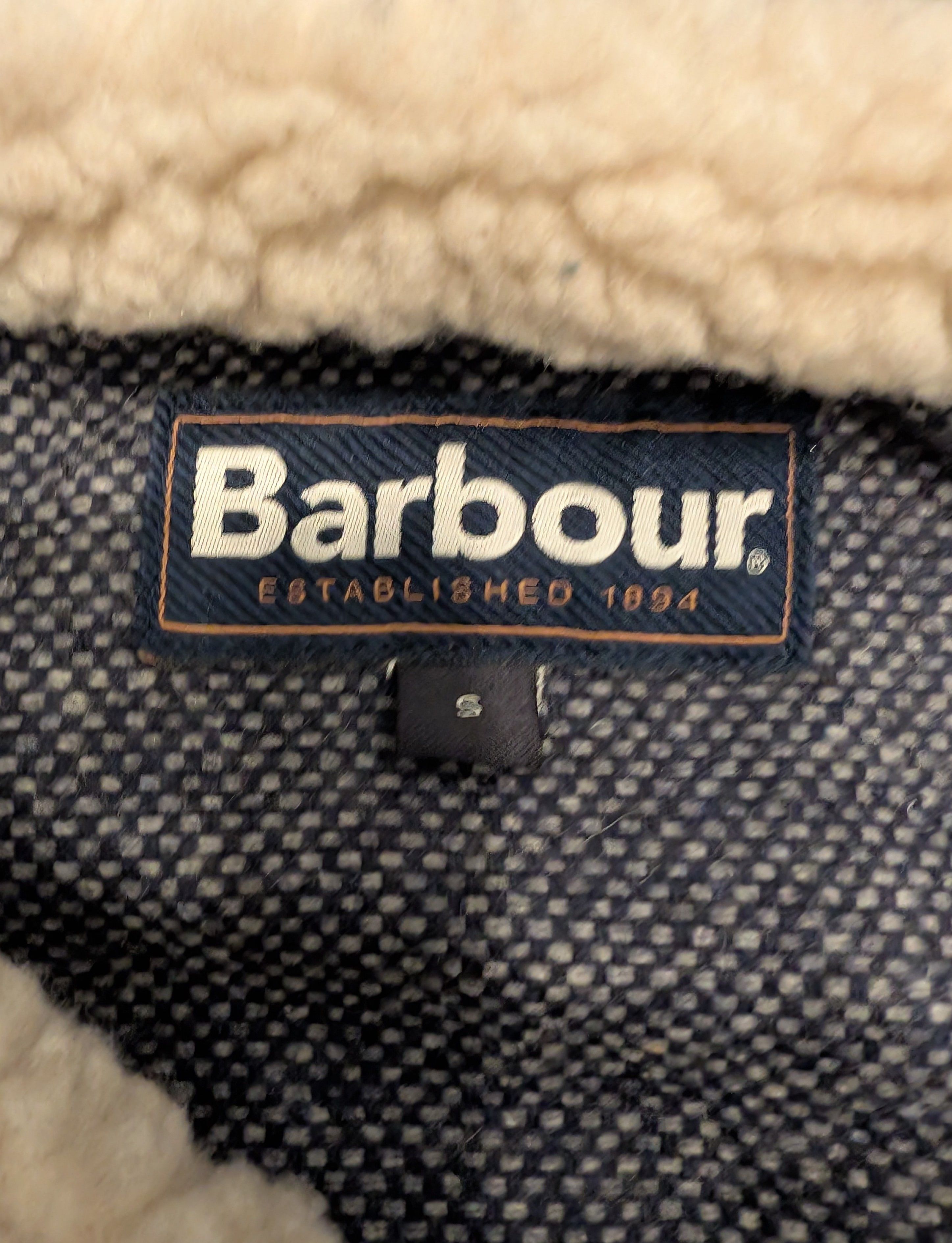 Barbour Barbour Thompson Wool Blend Overshirt Sherpa Shirt Jacket Size US S / EU 44-46 / 1 - 3 Thumbnail