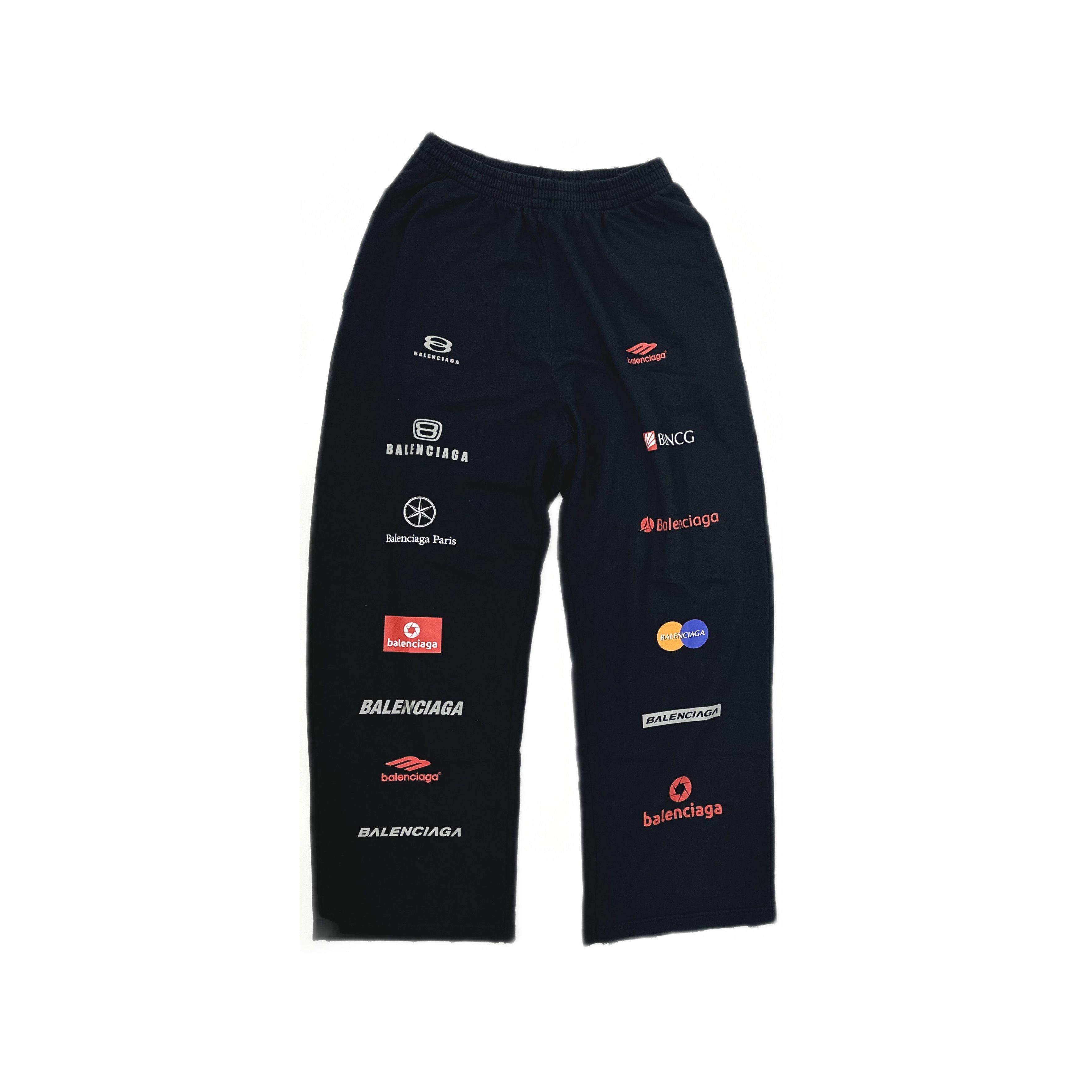 Balenciaga Balenciaga Logo Print Sweatpants Size S Size US 30 / EU 46 - 1 Thumbnail