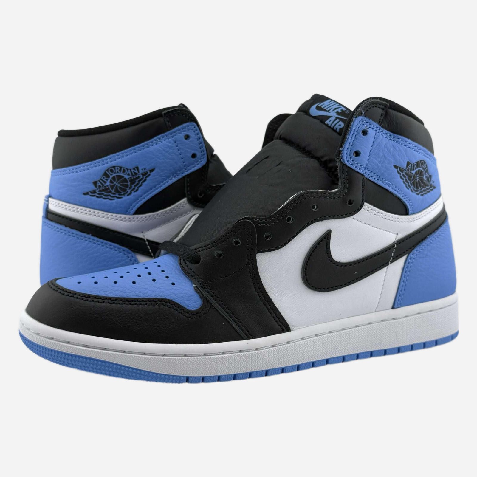 Jordan Brand Jordan 1 UNC Toe Sneakers US 9 New with Box DZ5485 400 Size US 9 / EU 42 - 1 Thumbnail