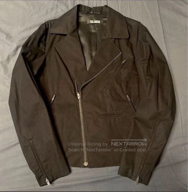 Raf Simons Raf Simons 09ss Leather Biker Jacket . Size US M / EU 48-50 / 2 - 1 Thumbnail