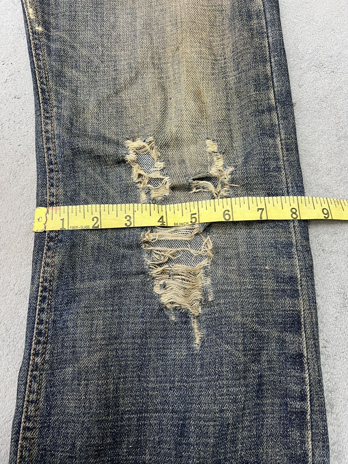 Dolce & Gabbana STEALS🔥🔥🔥DOLCE GABBANA BOOT CUT DISTRESS DENIM Size US 31 - 17 Thumbnail