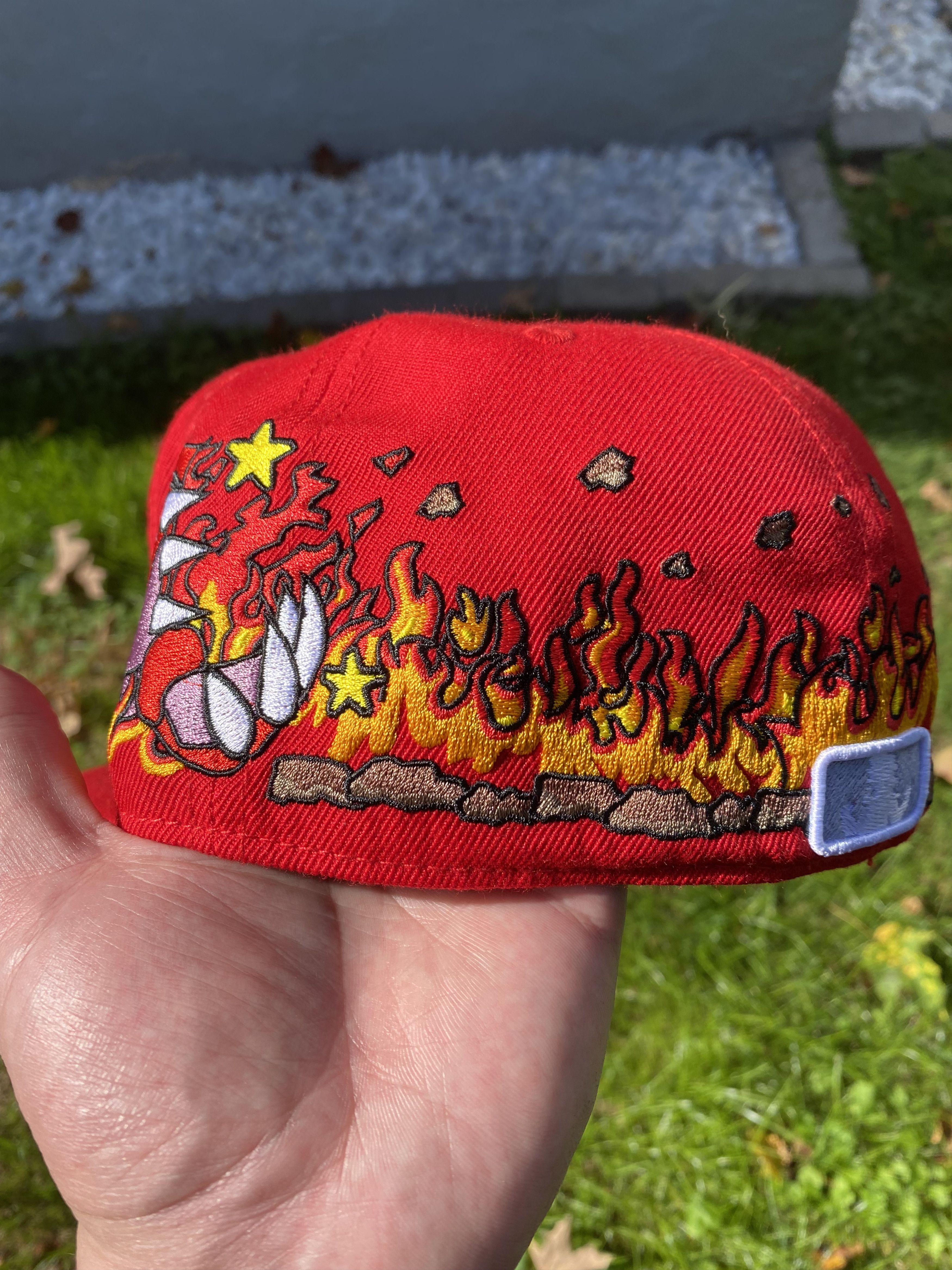 Other New Hoenn World Champion Groudon Fitted 7’5/8 Pokémon Ruby Size ONE SIZE - 3 Thumbnail