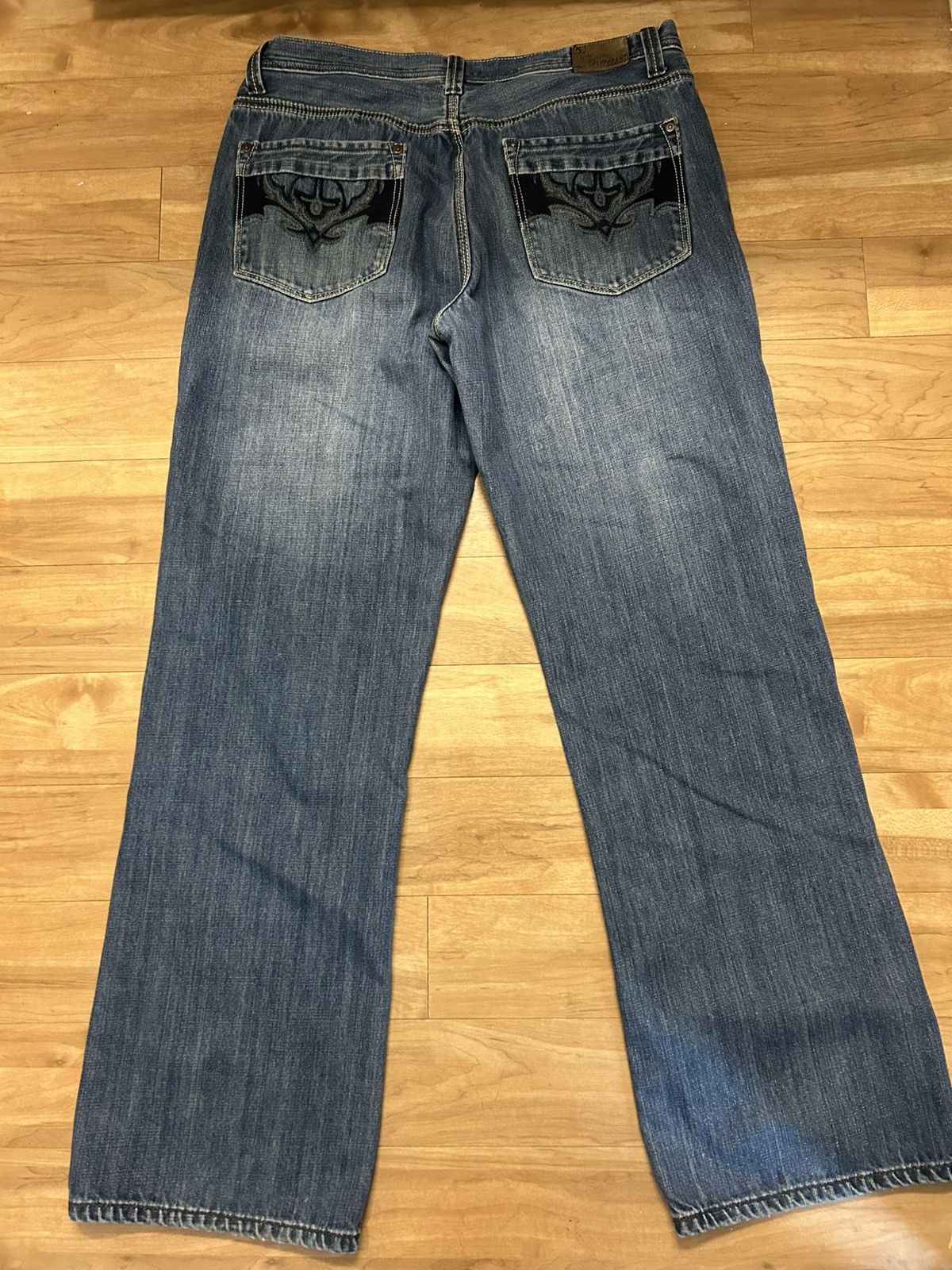 Flypaper Jeans × Vintage Vintage Flypaper Jeans Size US 34 / EU 50 - 2 Thumbnail