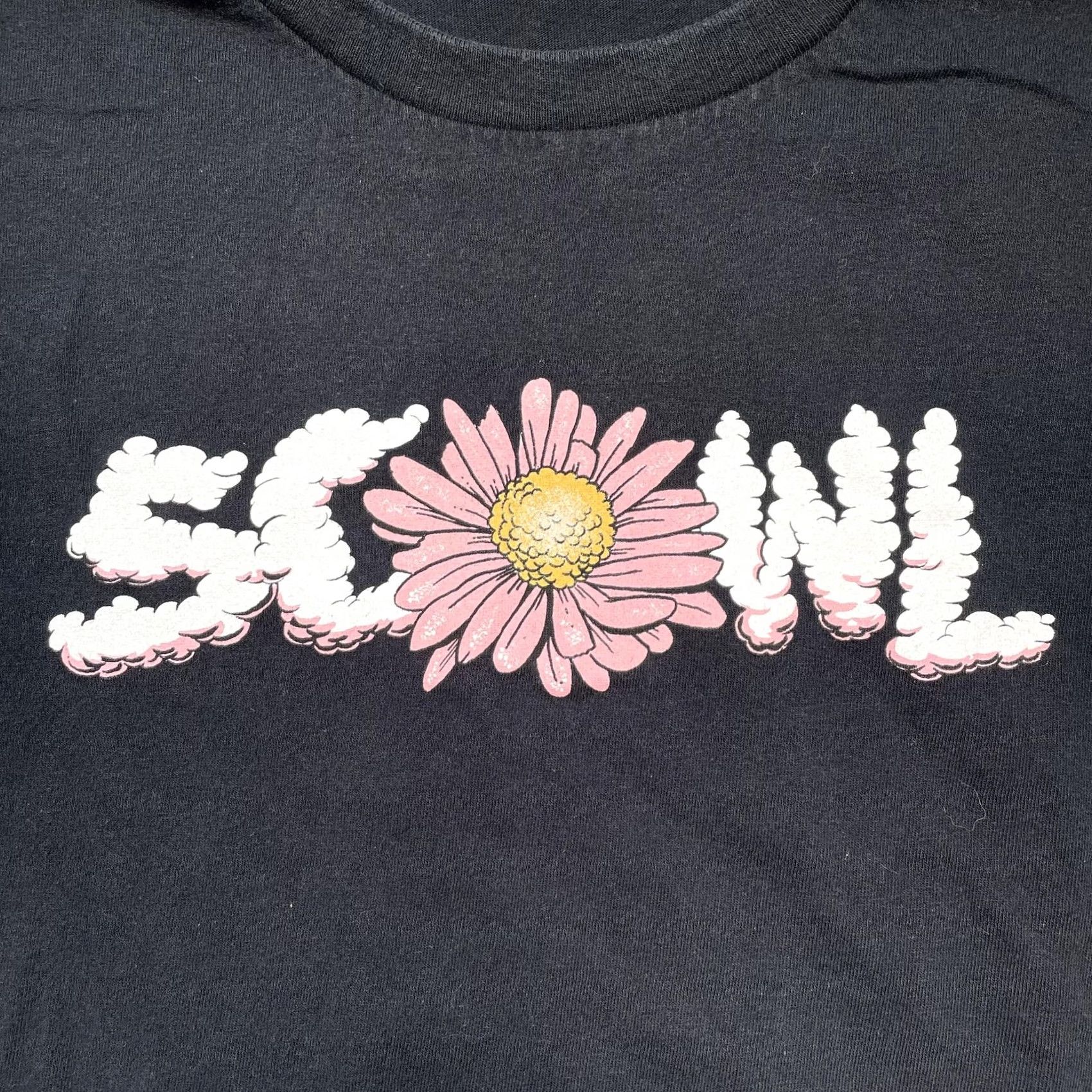 Gildan Scowl Flatspot Shirt Mens XL Black Flower Graphic Hardcore Band Tee Gildan Size US XL / EU 56 / 4 - 4 Thumbnail