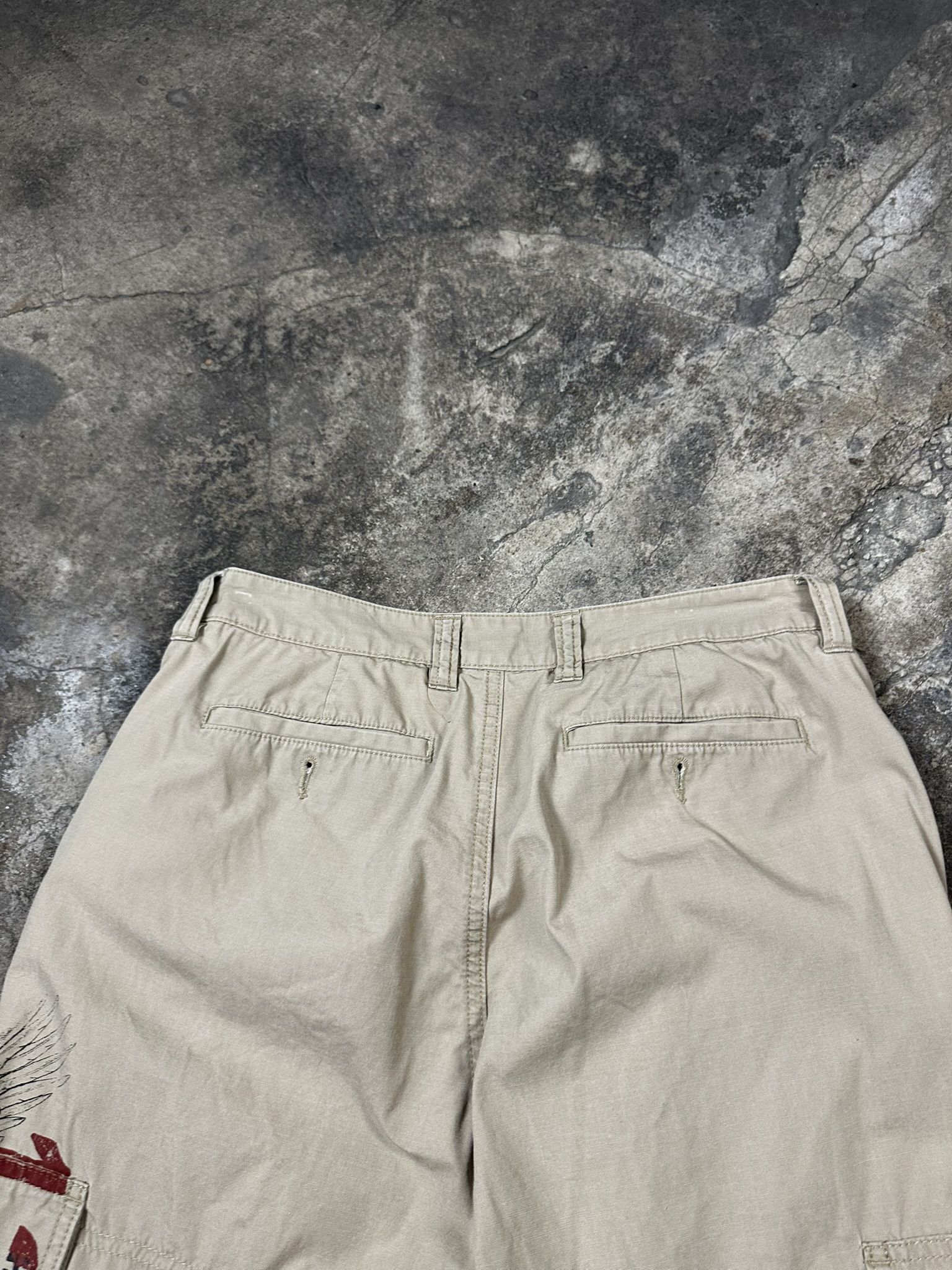 Polo Ralph Lauren Vintage Y2k Polo Ralph Lauren Cargo Shorts Size US 30 / EU 46 - 6 Thumbnail