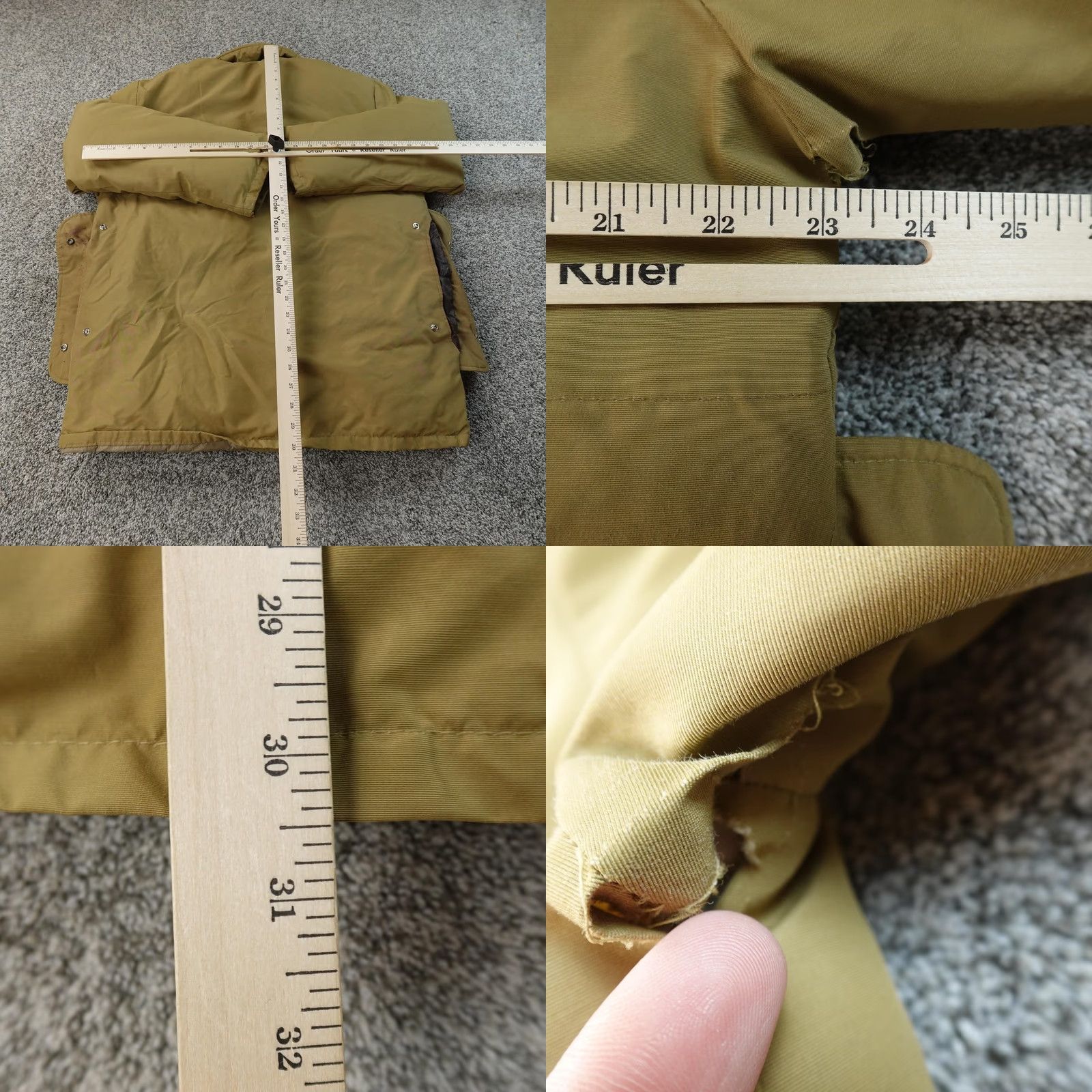 Camel VTG Camel Down Jacket Mens M Brown Shooting Puffer Hunting Field Coat Outdoor Jacket Coat Morphed Size US M / EU 48-50 / 2 - 9 Thumbnail