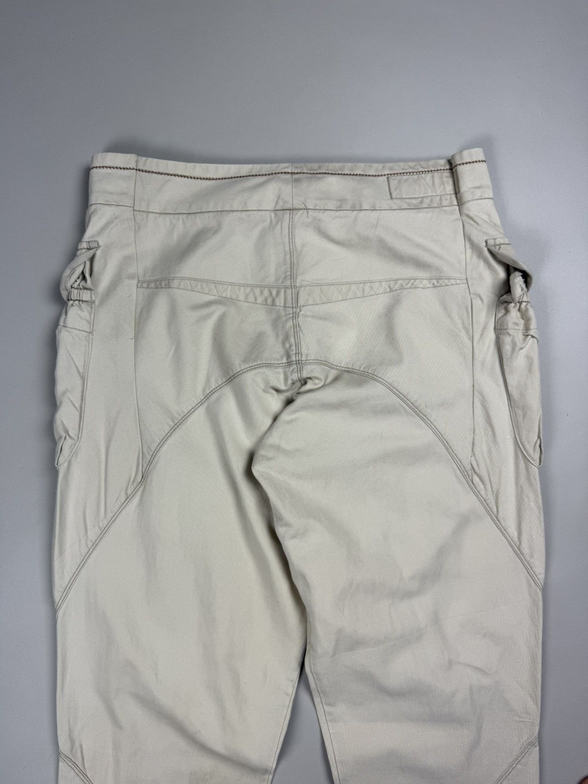 Marithe + Francois Girbaud × Vintage Girbaud Vintage Avant-Garde Cargo Pockets Baggy Chino Pants Size US 32 / EU 48 - 21 Thumbnail