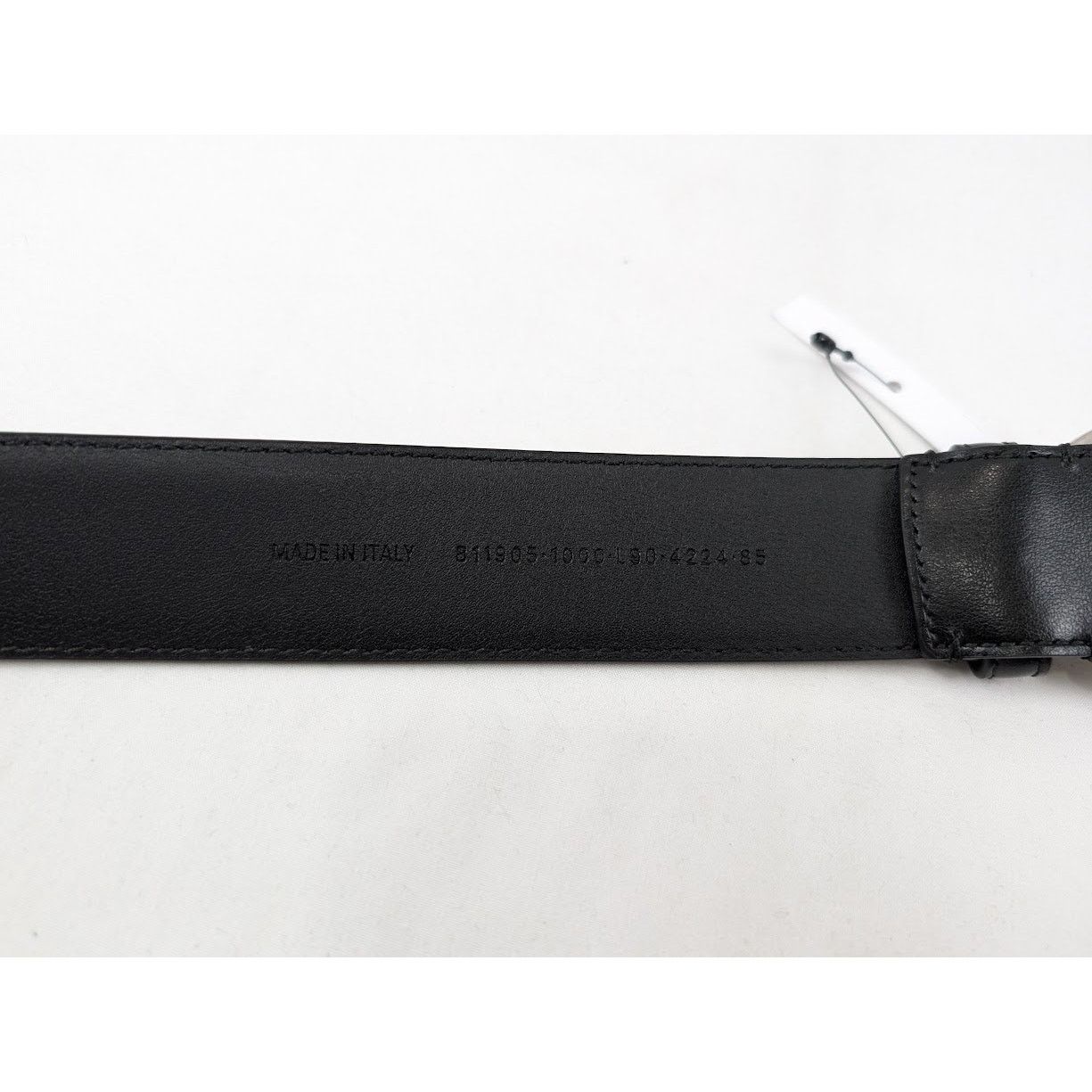 Balenciaga × Under Armour o1rshd1 Q:3 / Size: 85 CM / Calf Plutone Belt in Black Size 34 - 7 Thumbnail
