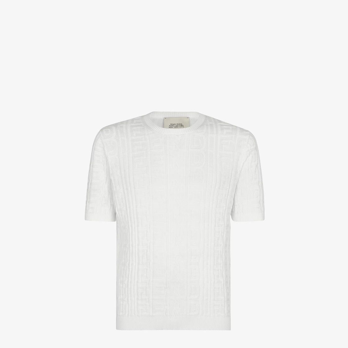 Fendi o1w1db10724 T-Shirt in White Size US M / EU 48-50 / 2 - 1 Thumbnail