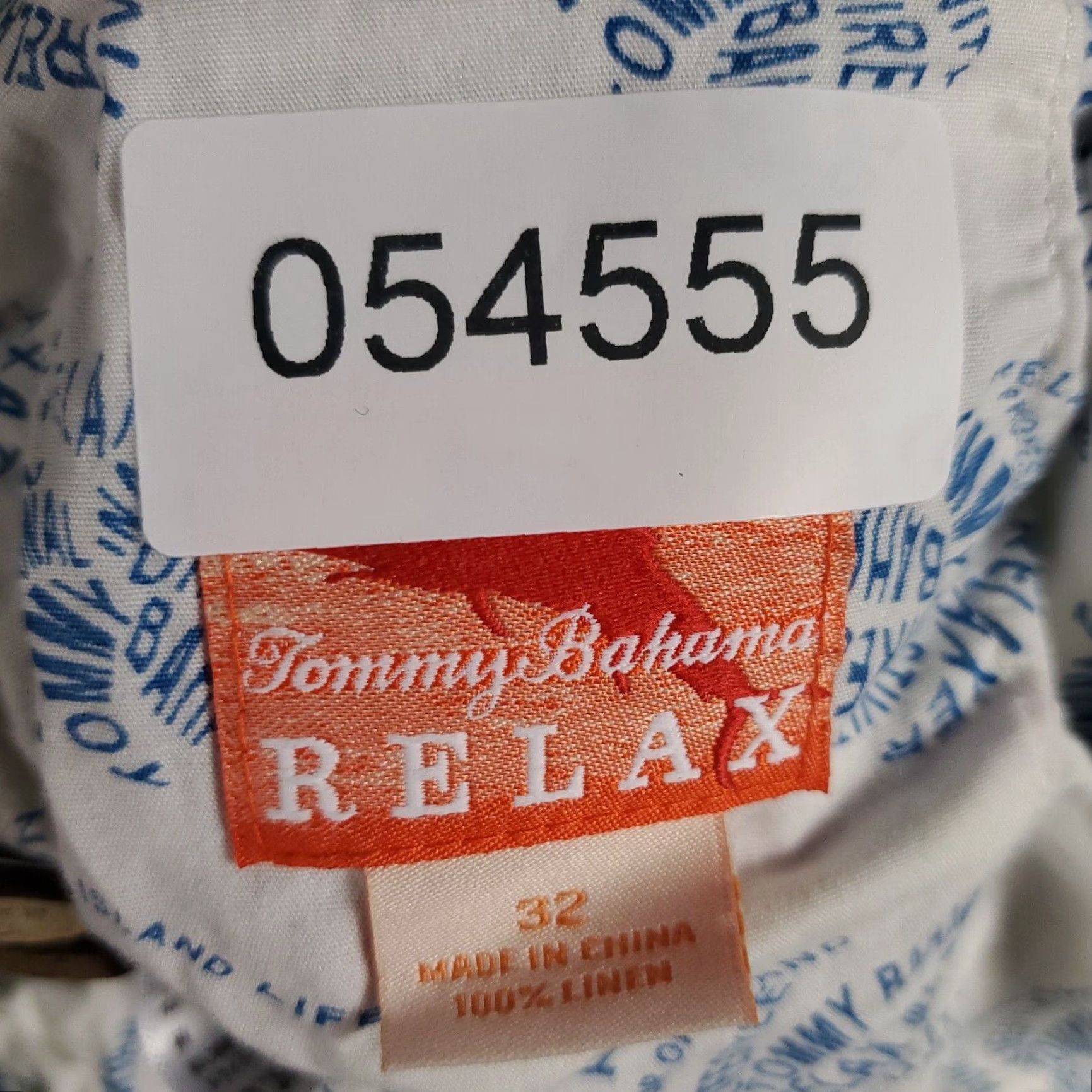 Tommy Bahama Tommy Bahama Shorts Mens Size 32 Gray Blue Plaid Linen Casual Flat Front Chino Size US 32 / EU 48 - 8 Thumbnail