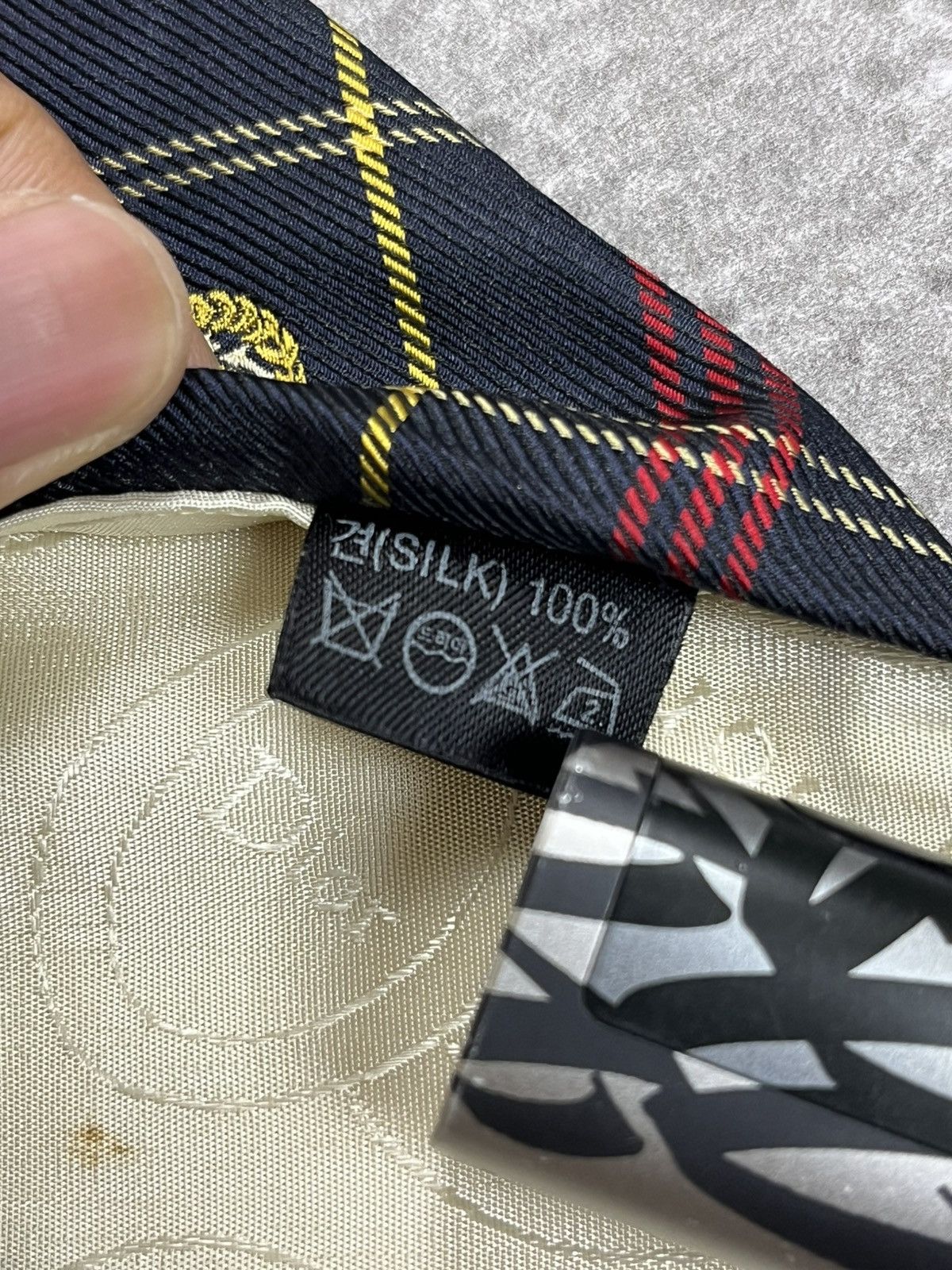 Christian Dior Monsieur Vintage Christian Dior Monsieur Silk Tie Size ONE SIZE - 7 Thumbnail
