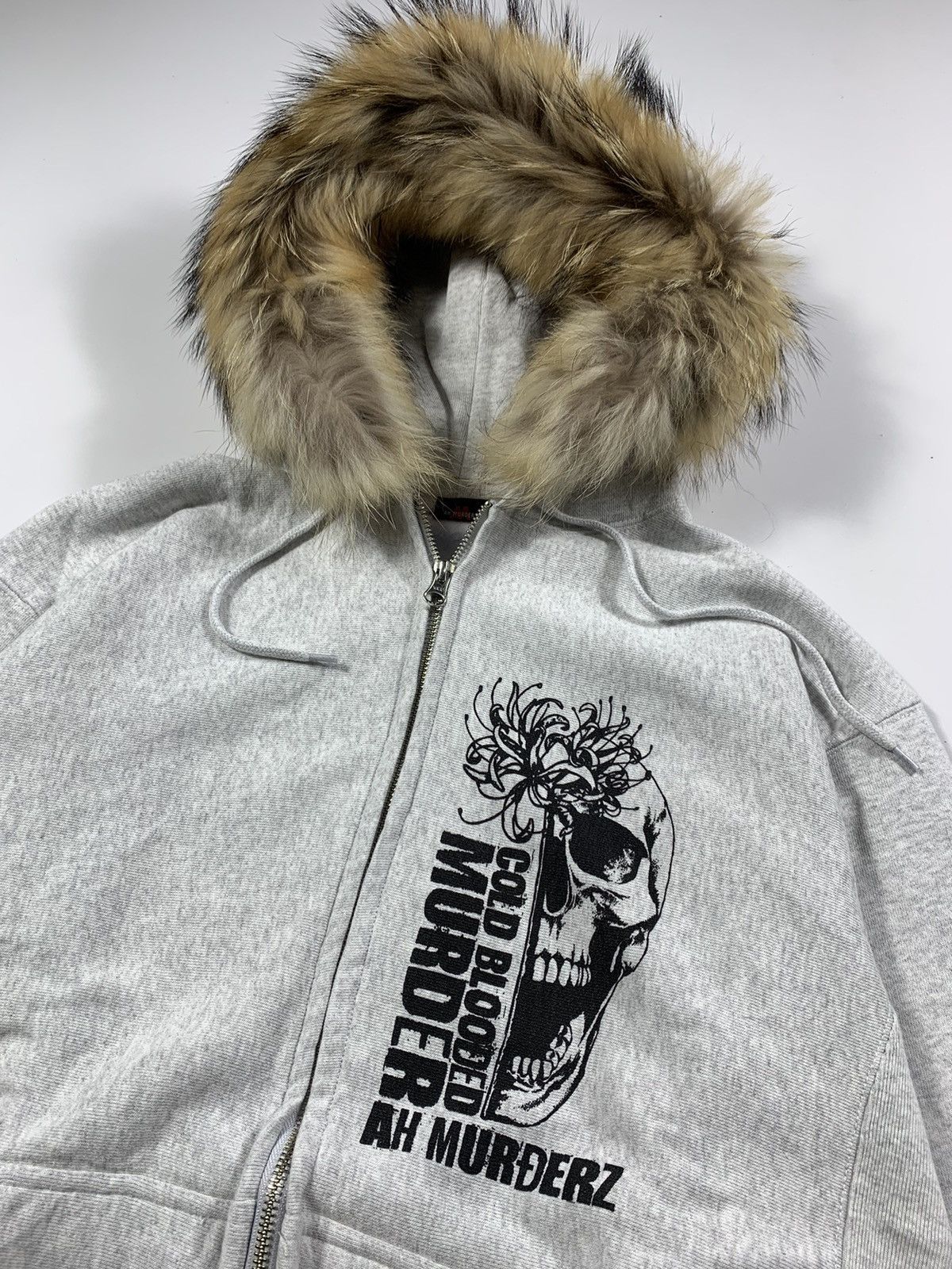 If Six Was Nine Ah Murderz -Japanese Fur zip Hoodie ifsixwasnine lgb style Size US L / EU 52-54 / 3 - 2 Thumbnail