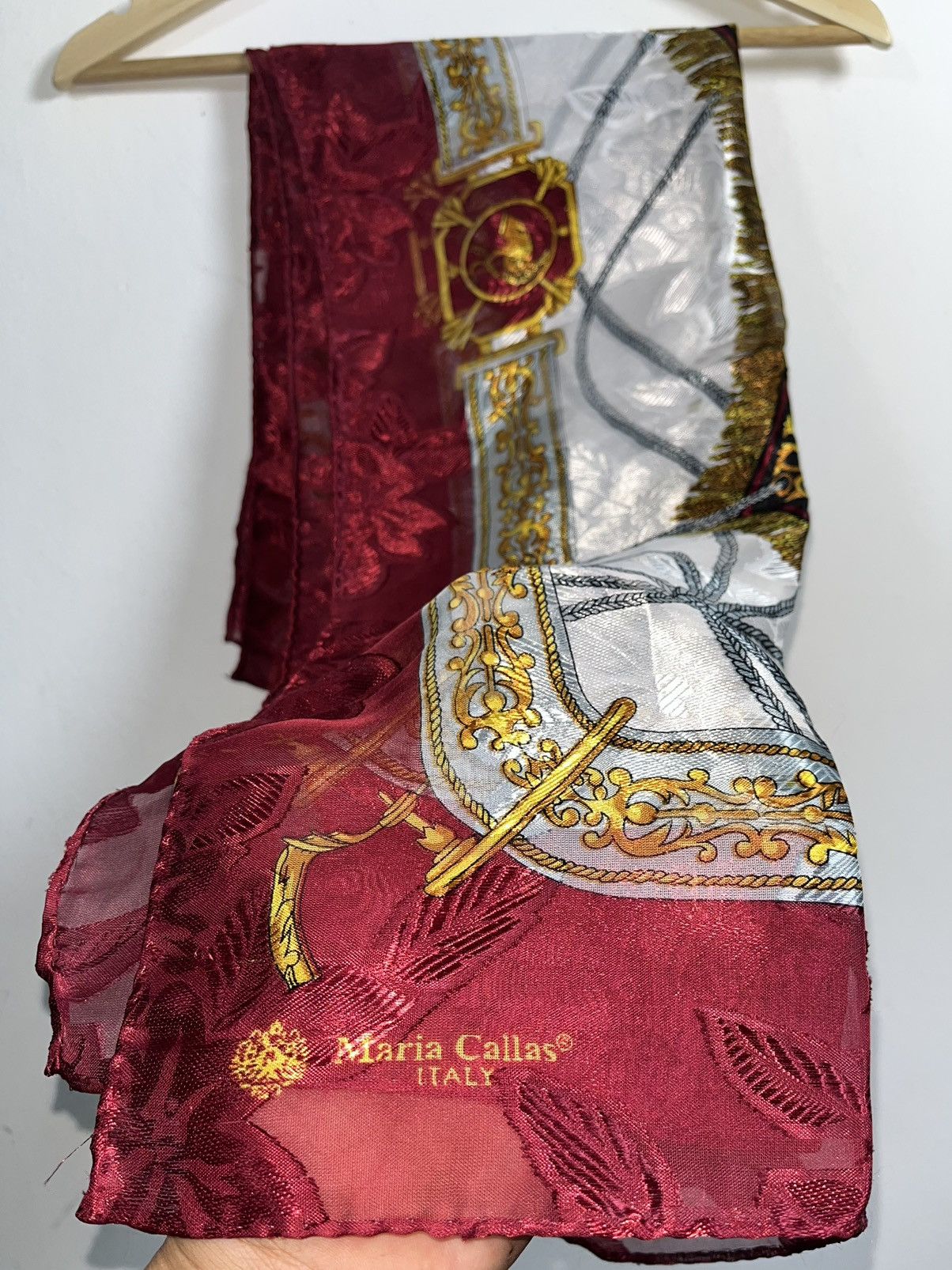 Other Scarf 🧣 Vintage Scarf Maria Callas Size ONE SIZE - 9 Thumbnail