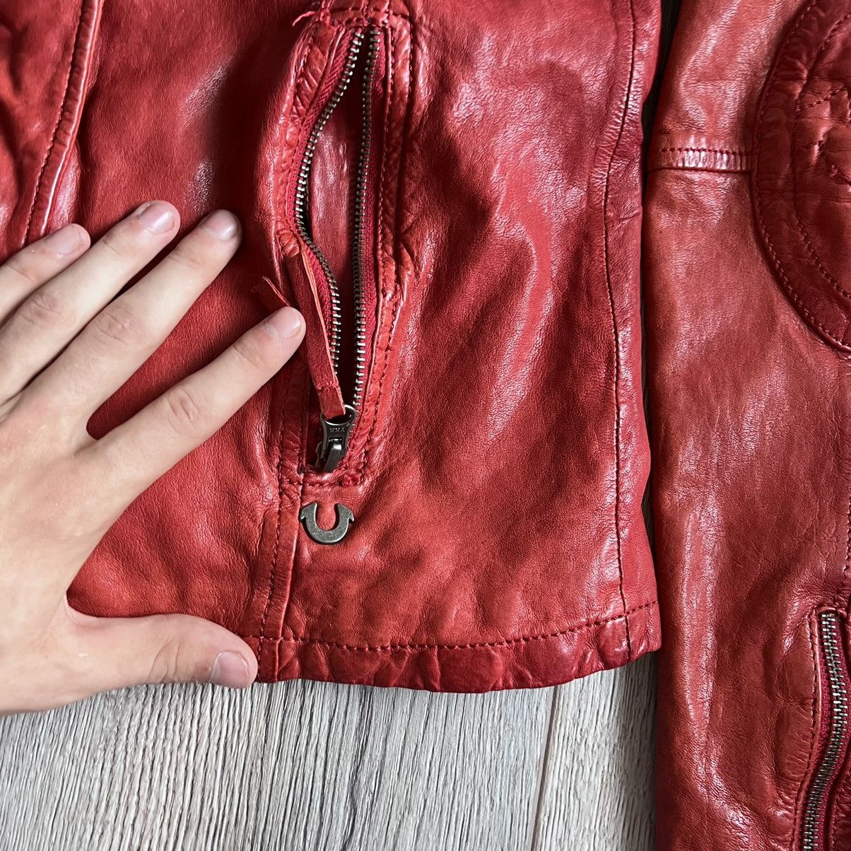 True Religion × Vintage True Religion womens Leather Jacket Size L / US 10 / IT 46 - 4 Thumbnail