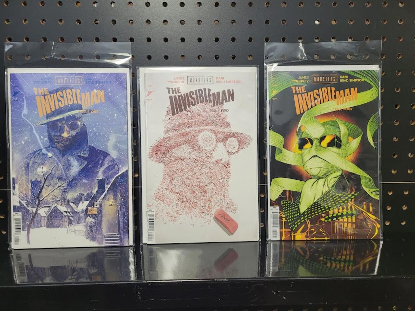 Other Universal Monsters: The Invisible Man #1, 2, and 4 Set NM Size ONE SIZE - 1 Thumbnail