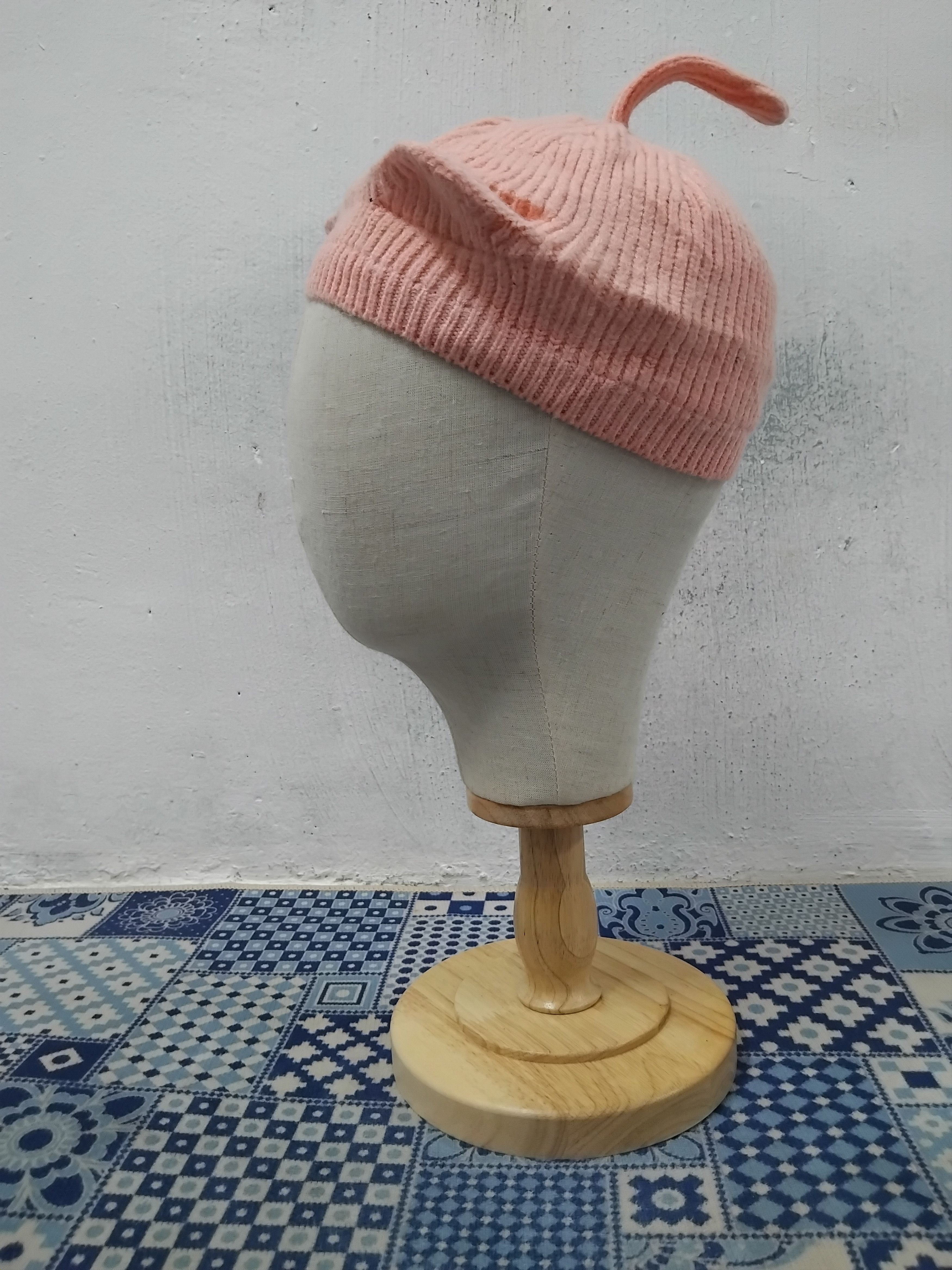 Other 💥Peach colour harajuku Japanese style hat Size ONE SIZE - 4 Thumbnail