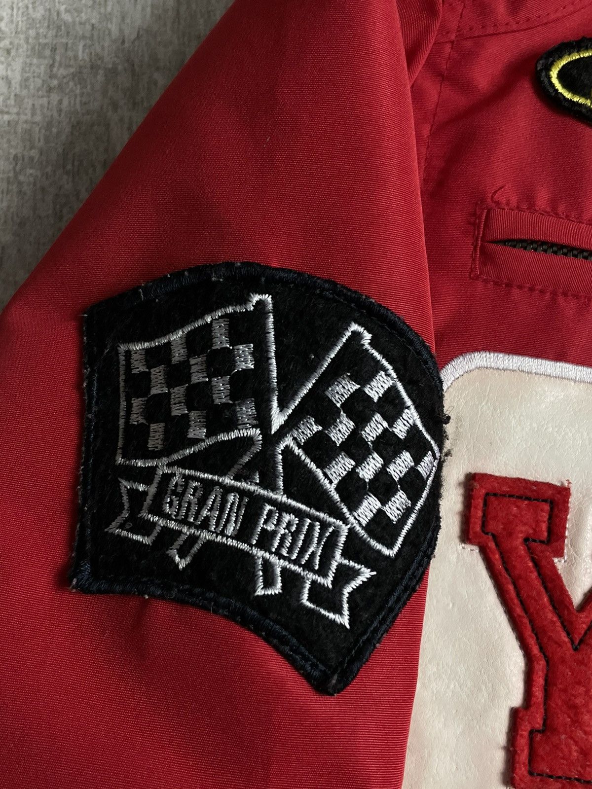 Vintage Vintage 90’s Grand Prix Racing Jacket YXC Power Battaries F1 Size US M / EU 48-50 / 2 - 8 Thumbnail