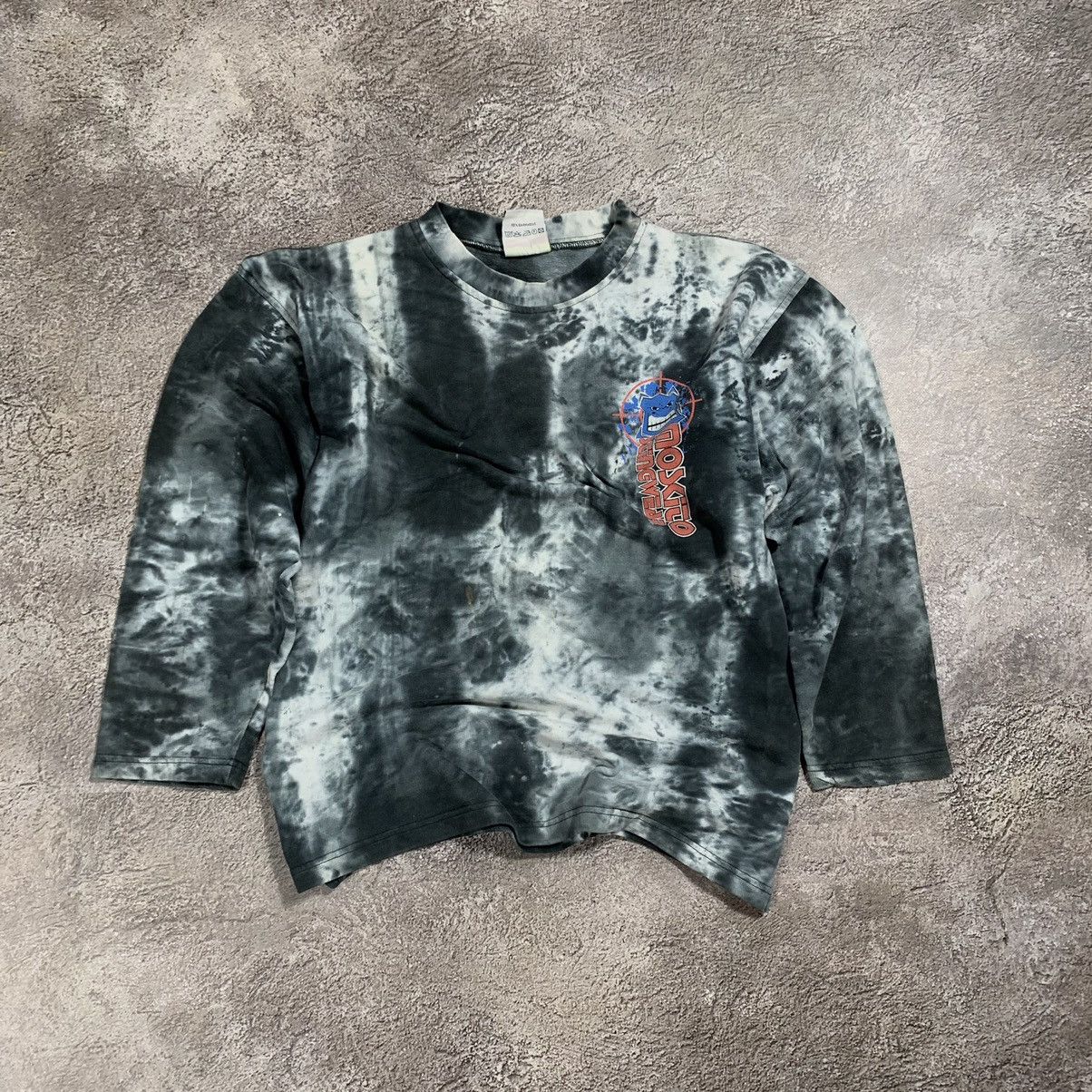Vintage Vintage 90s Y2K Tie Dye Graphic Crewneck Thrashed Grunge M Size US M / EU 48-50 / 2 - 2 Thumbnail