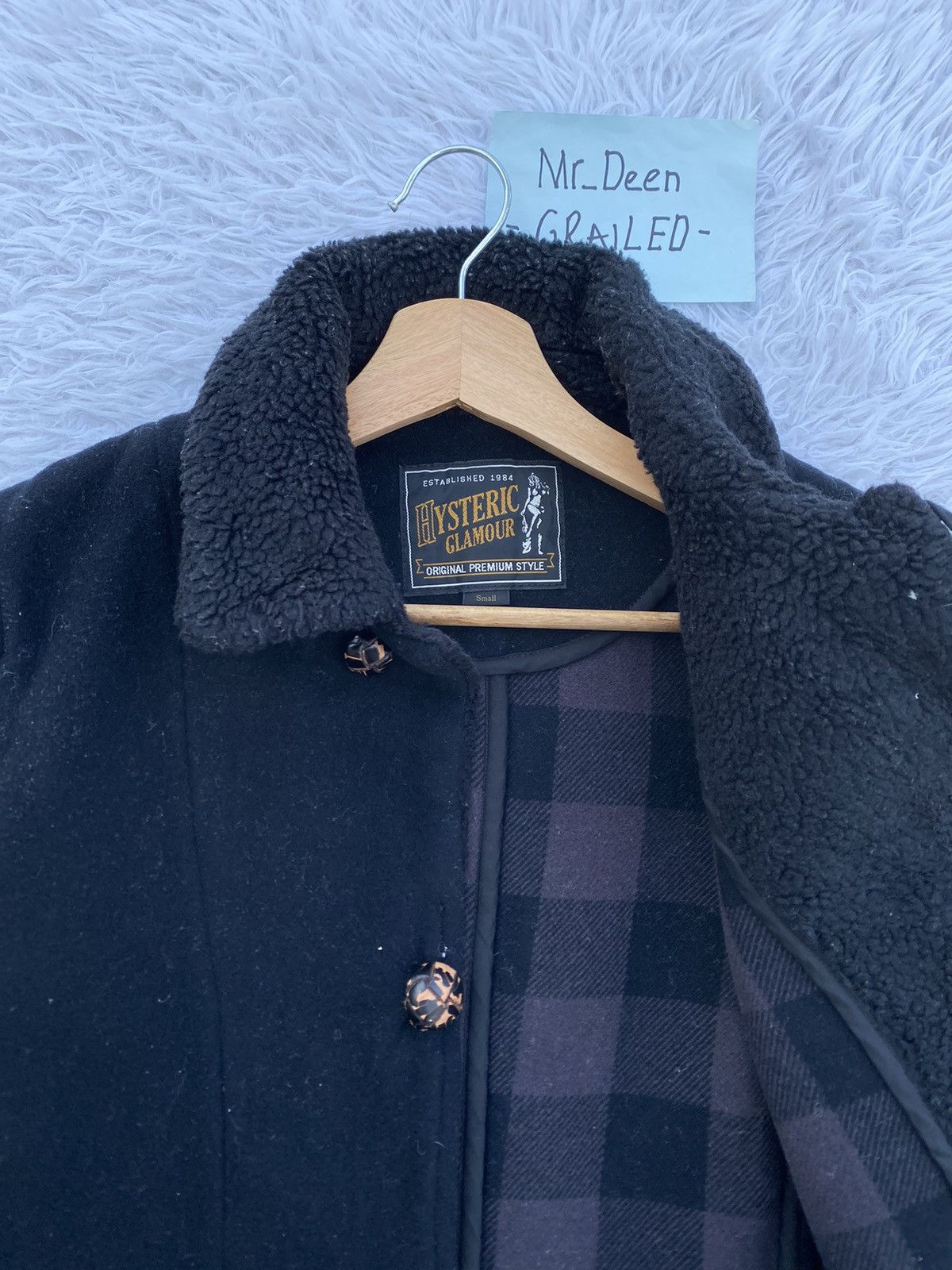 Hysteric Glamour Rare Hysteric Glamour Long Wool Jacket Size US M / EU 48-50 / 2 - 8 Thumbnail