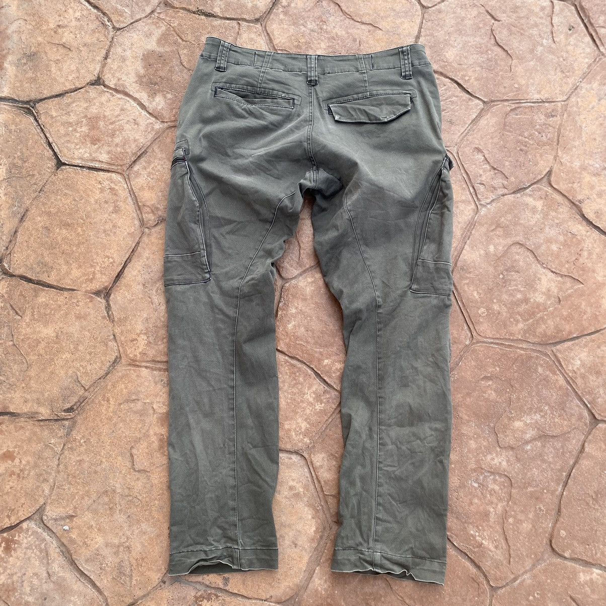 Japanese Brand Thrashed Faded Xebec New Standard Cargo ERD GRUNGE PANT Size US 36 / EU 52 - 2 Thumbnail