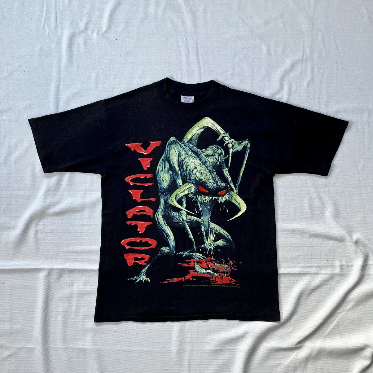 image of Movie x Vintage Spawn “Violator” 90's in Black, Men's (Size Large)