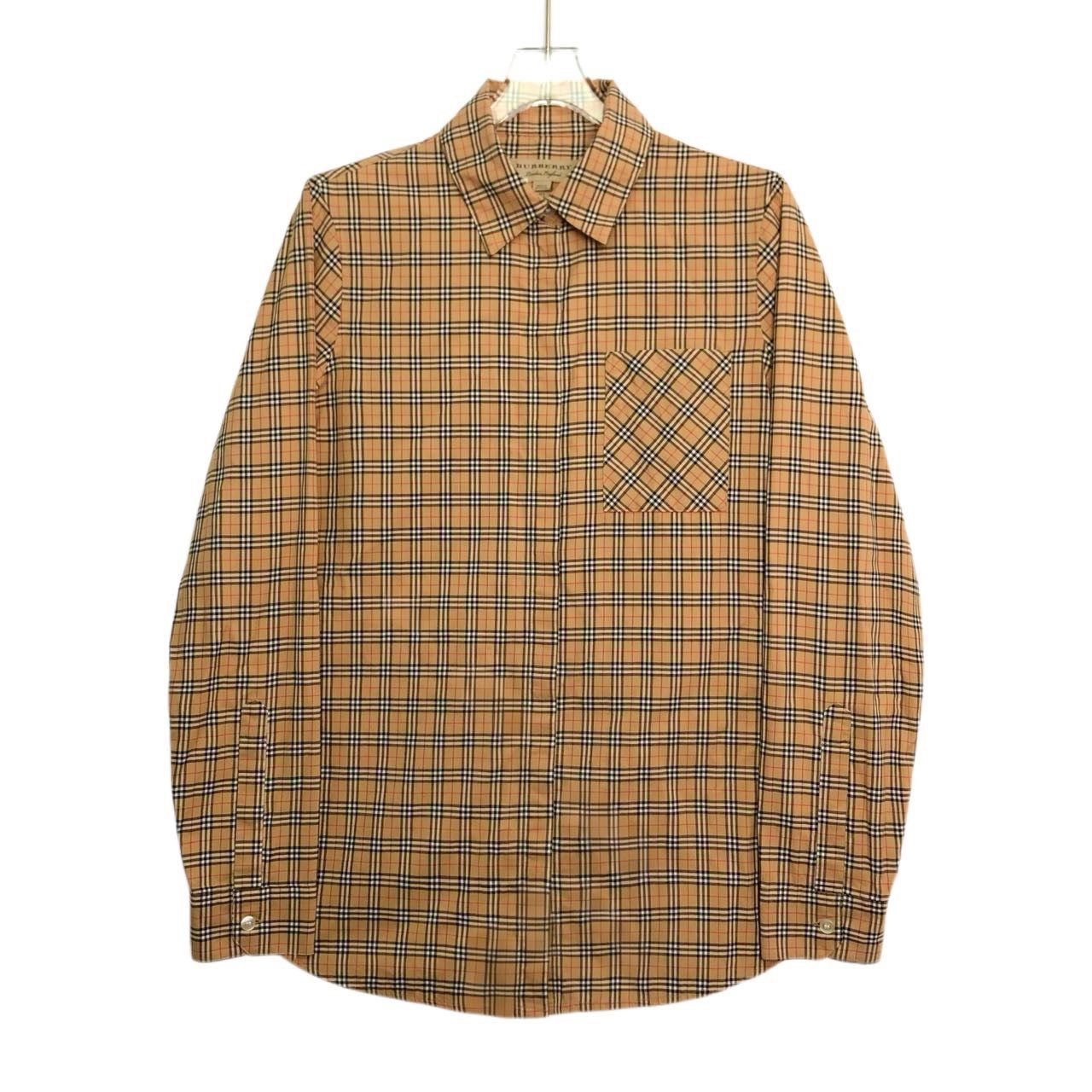 Burberry Burberry Small Check Cotton Long Sleeve Shirt K26WX Size US S / EU 44-46 / 1 - 1 Thumbnail