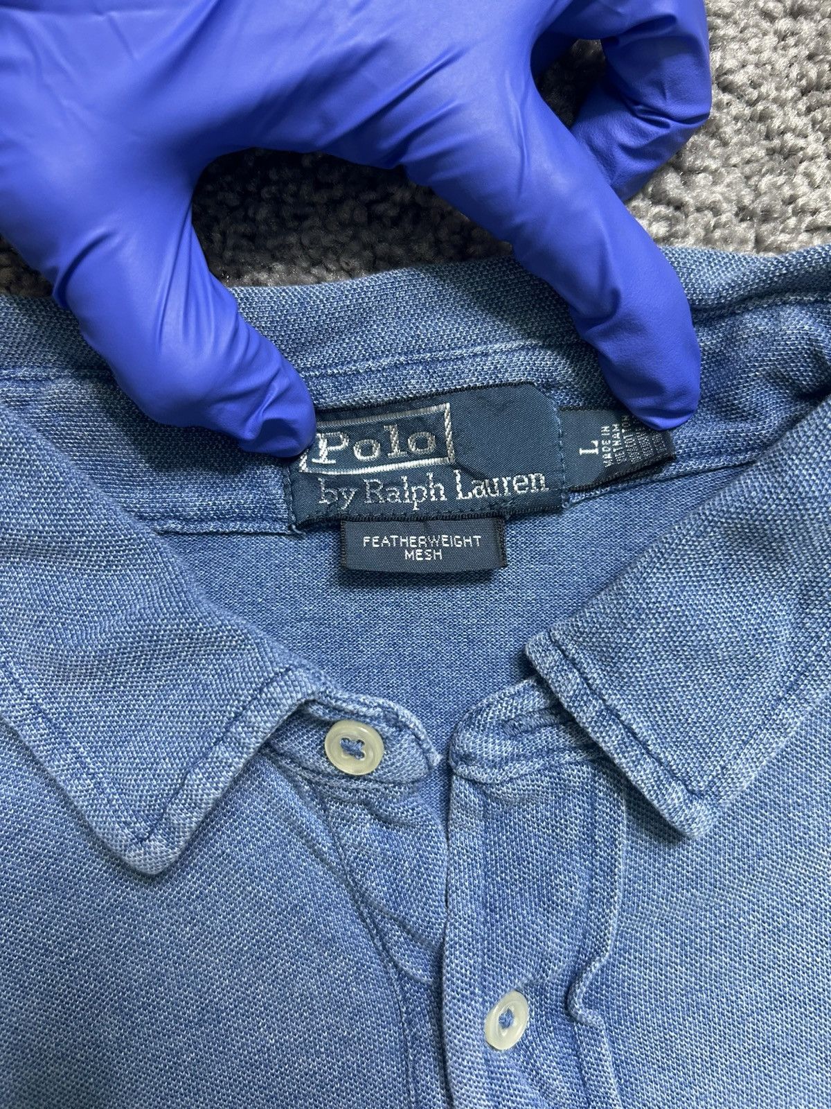 Polo Ralph Lauren Vintage 80s Polo Ralph Lauren Faded Denim Weatherweight Size US L / EU 52-54 / 3 - 4 Thumbnail