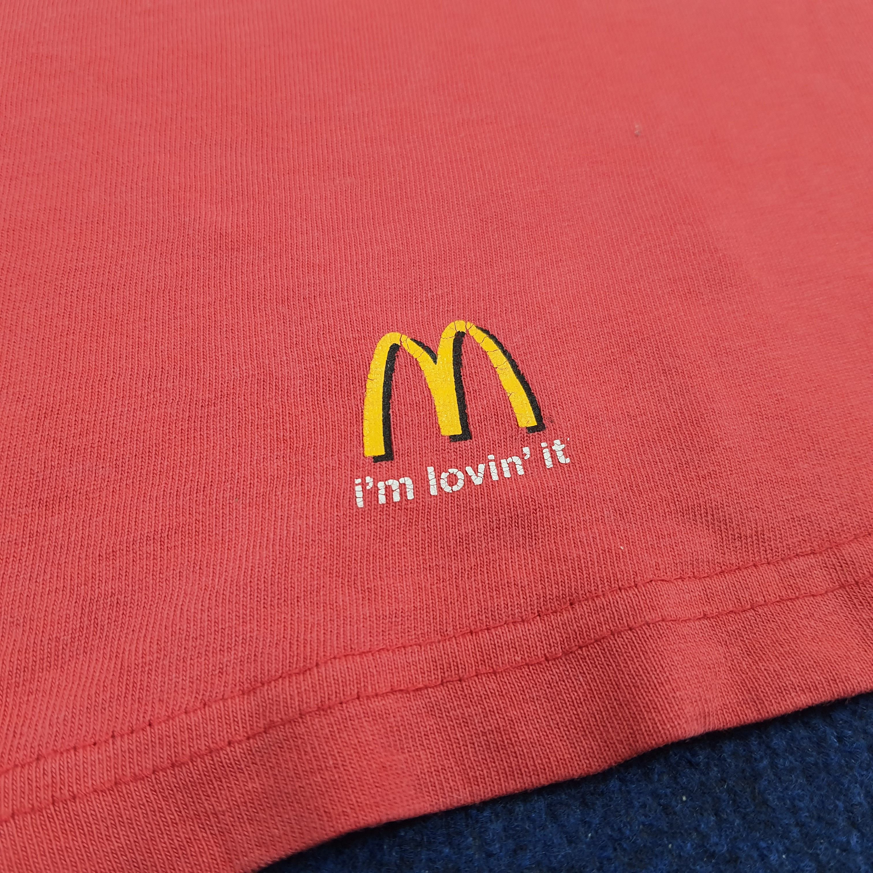 Vintage Vintage Mc Donald I'm Loving' It Promo McD Tshirt Size US M / EU 48-50 / 2 - 4 Thumbnail