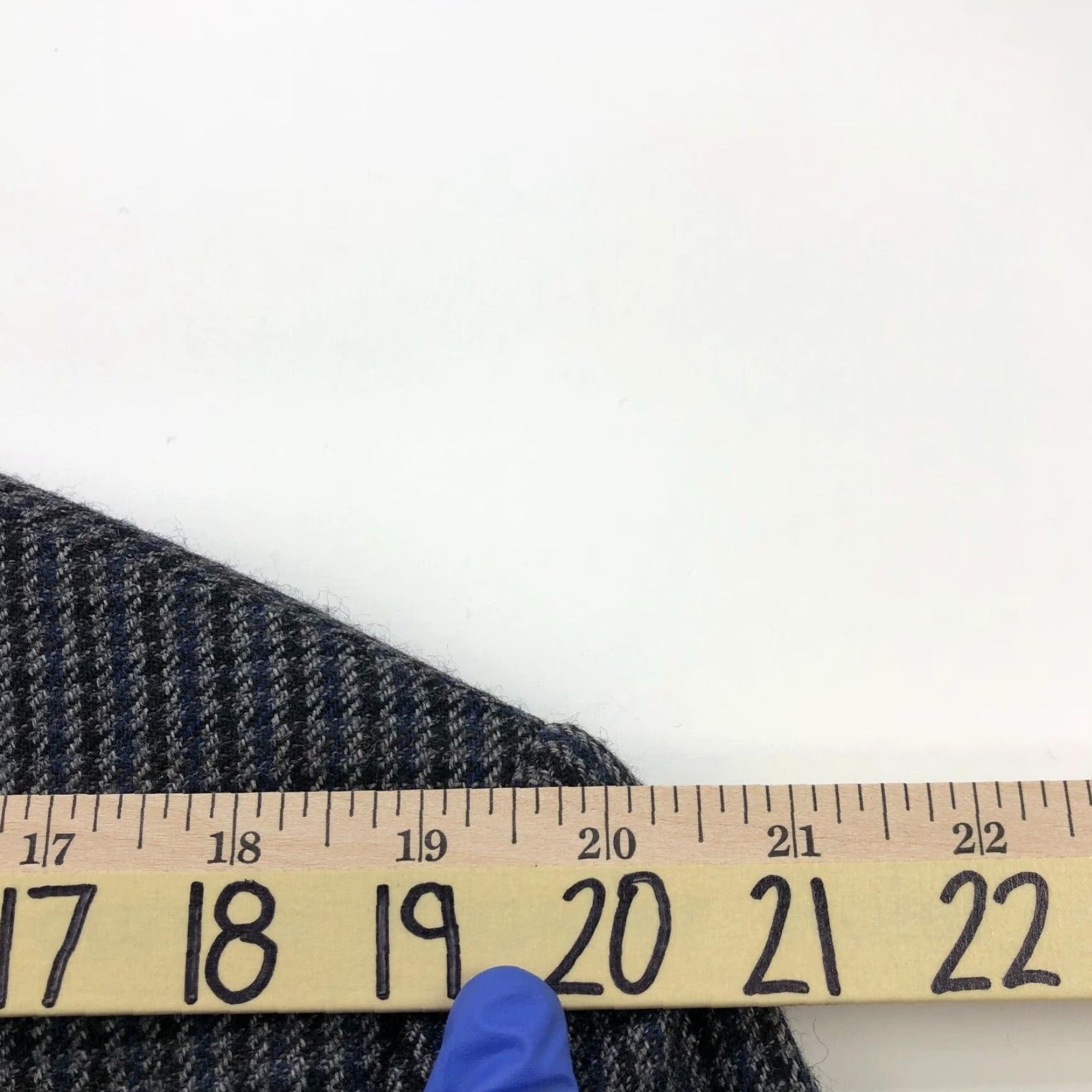Chaps Chaps 46L Houndstooth 100% Wool Two Button Suit Sport Coat Jacket Shirt not included Size 46R - 5 Thumbnail