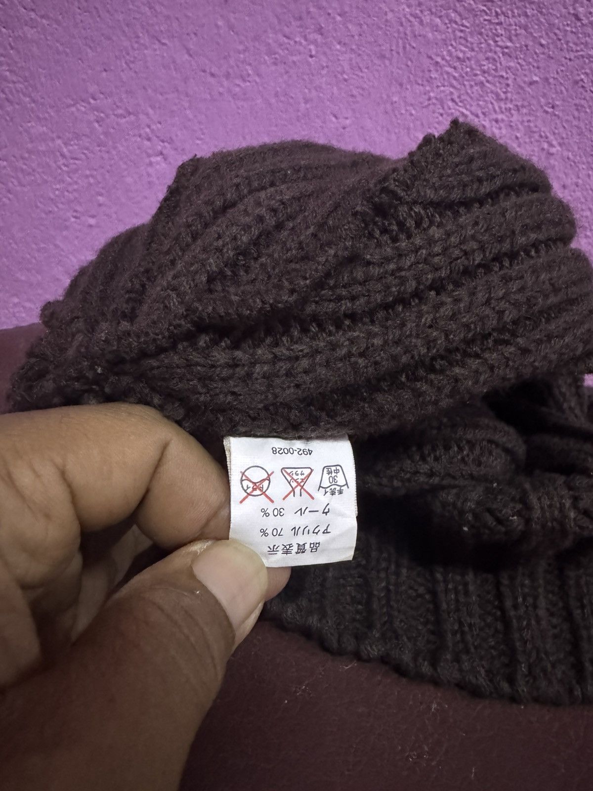 MCM MCM Legere Distressed Beanie Size ONE SIZE - 5 Thumbnail