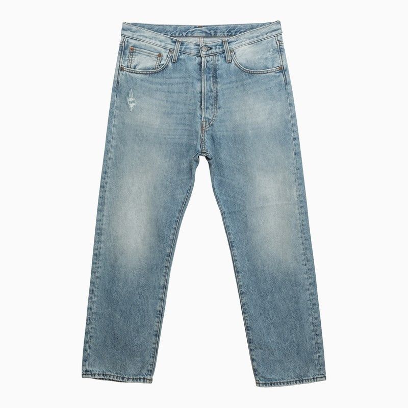 image of Acne Studios Light Blue Washed-Out Denim Jeans, Men's (Size 33)