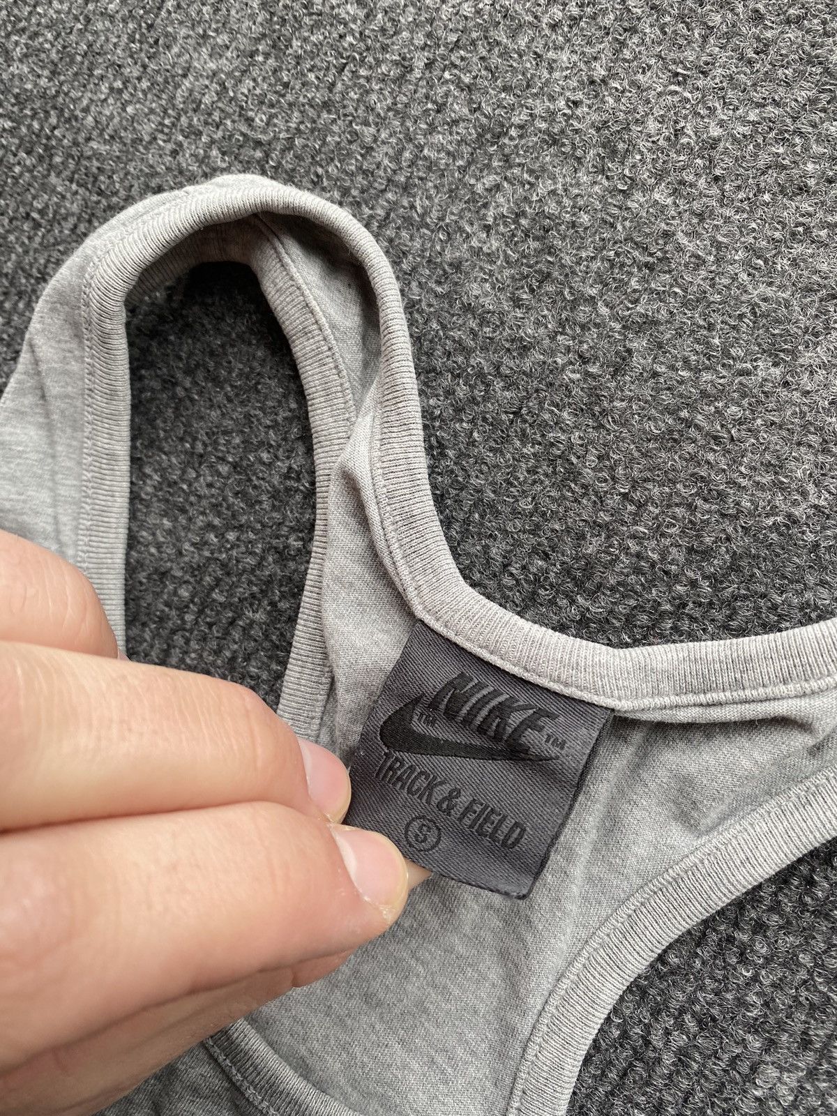 Nike 🔥Nike Track & Field women gray usatf tank top s size Size S / US 4 / IT 40 - 4 Thumbnail