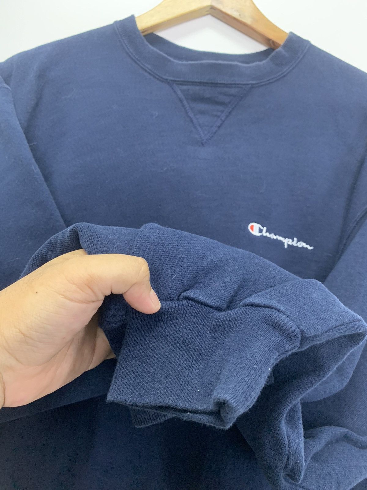 Champion × Vintage Vintage Champion sweater Size US L / EU 52-54 / 3 - 6 Thumbnail